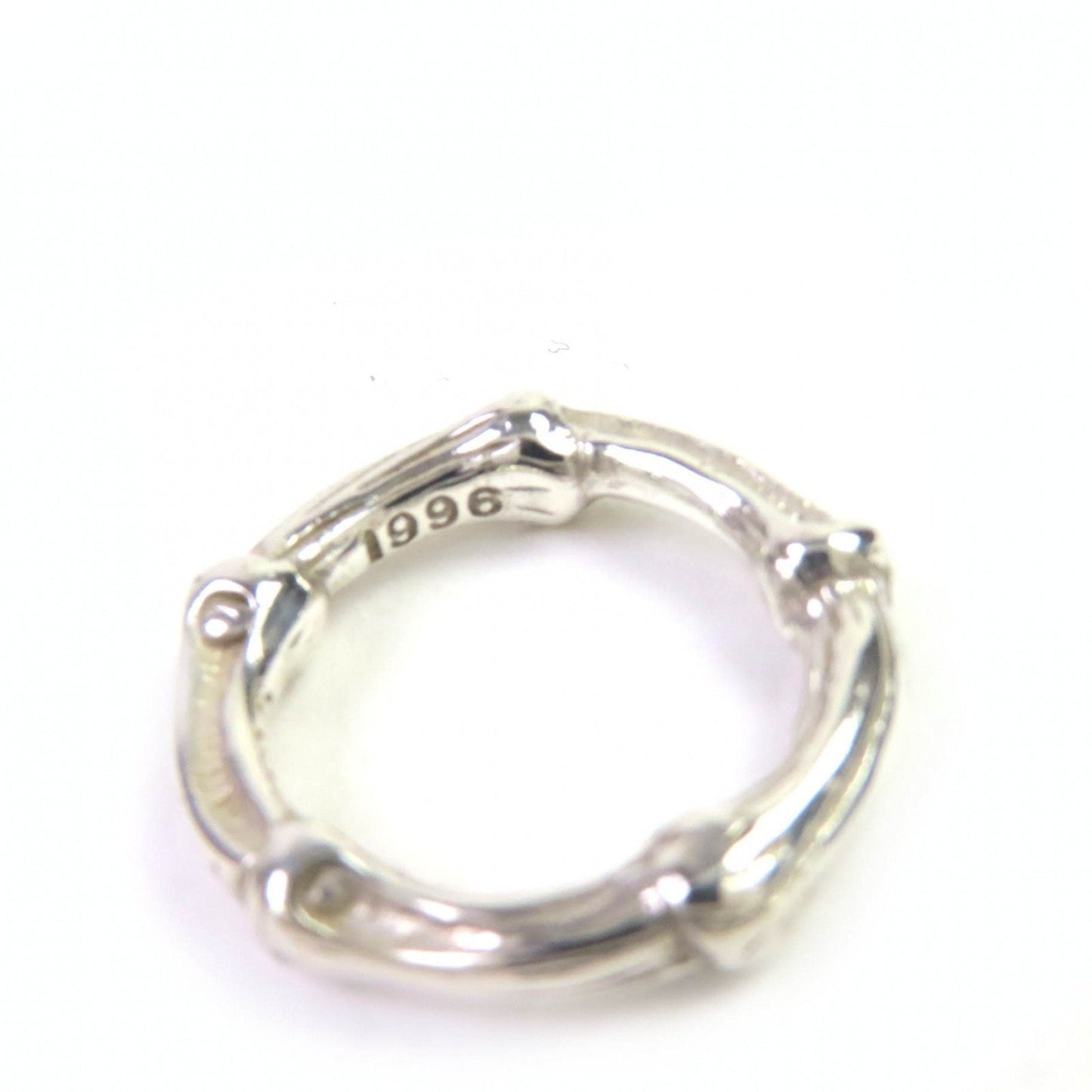 Tiffany Silver Silver 925 Band Ring (Pre-Owned)
