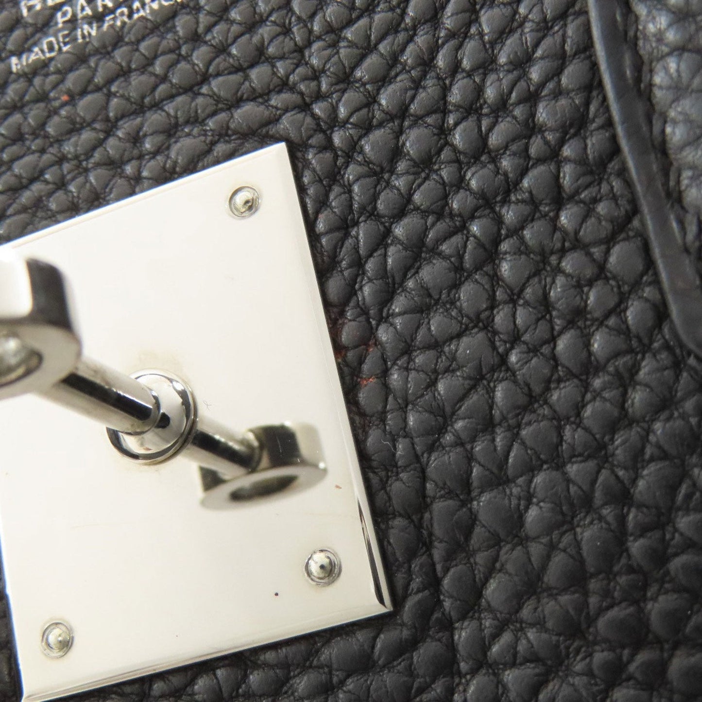 Hermes Birkin Black Togo Leather Handbag (Pre-Owned)