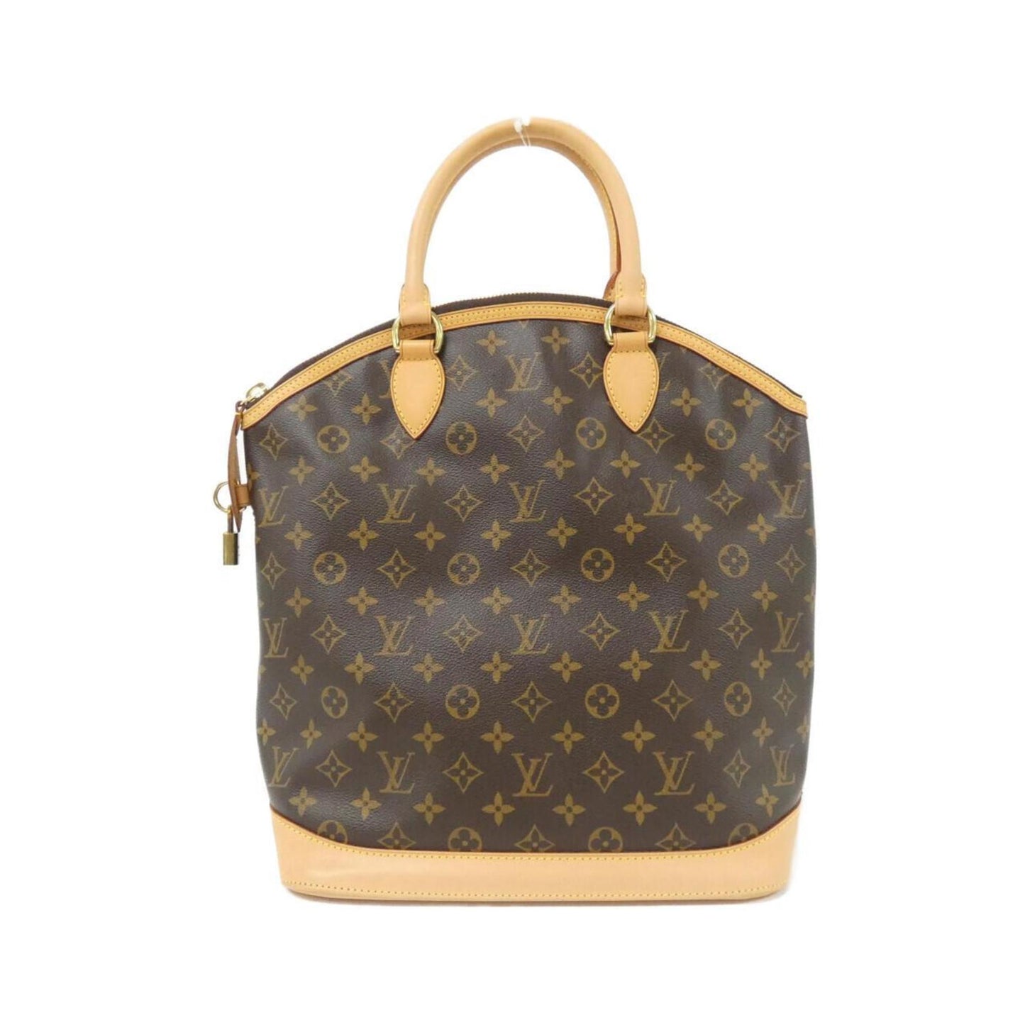 Louis Vuitton Marron Coated Canvas Handbag (Pre-Owned)