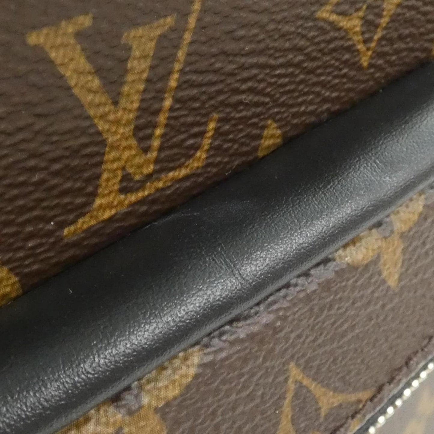 Louis Vuitton Marron Coated Canvas Backpack (Pre-Owned)