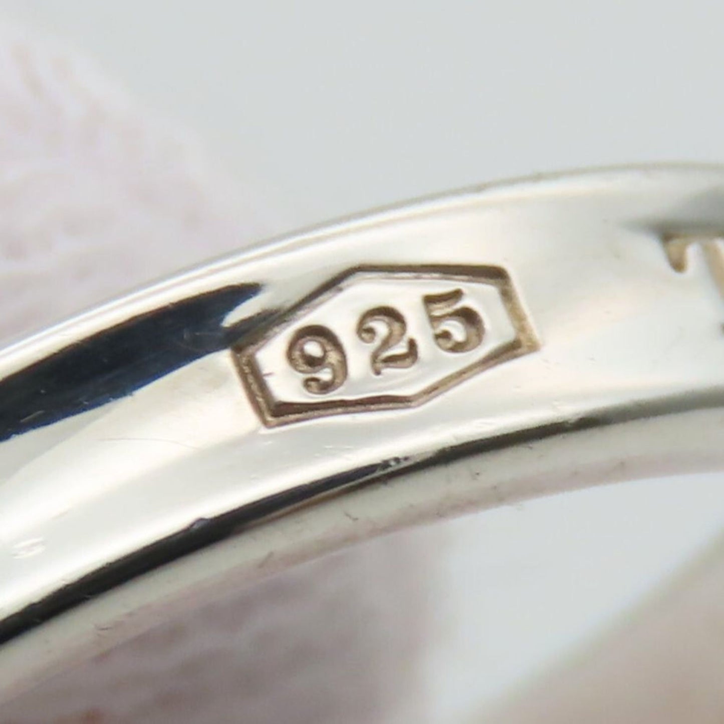 Tiffany Silver Silver 925 Band Ring (Pre-Owned)
