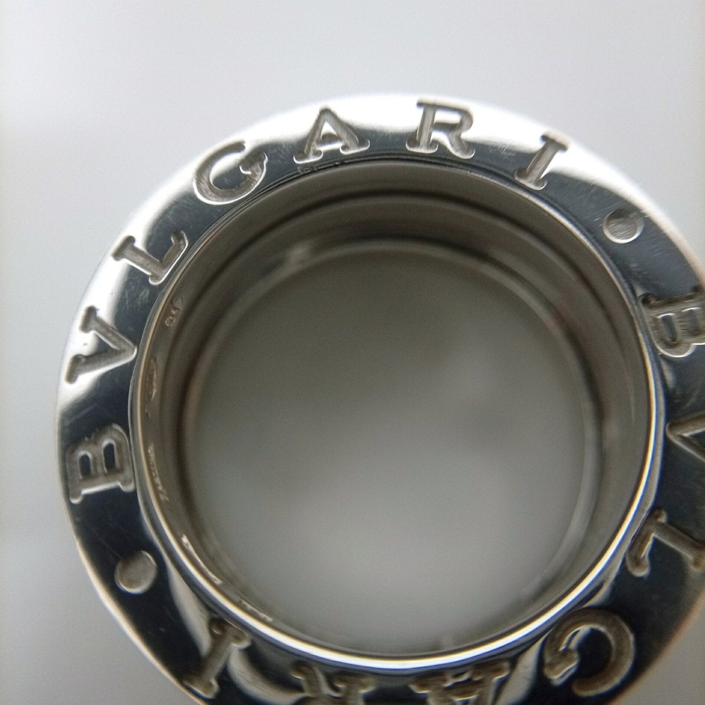 Bvlgari Silver Band Ring (Pre-Owned)