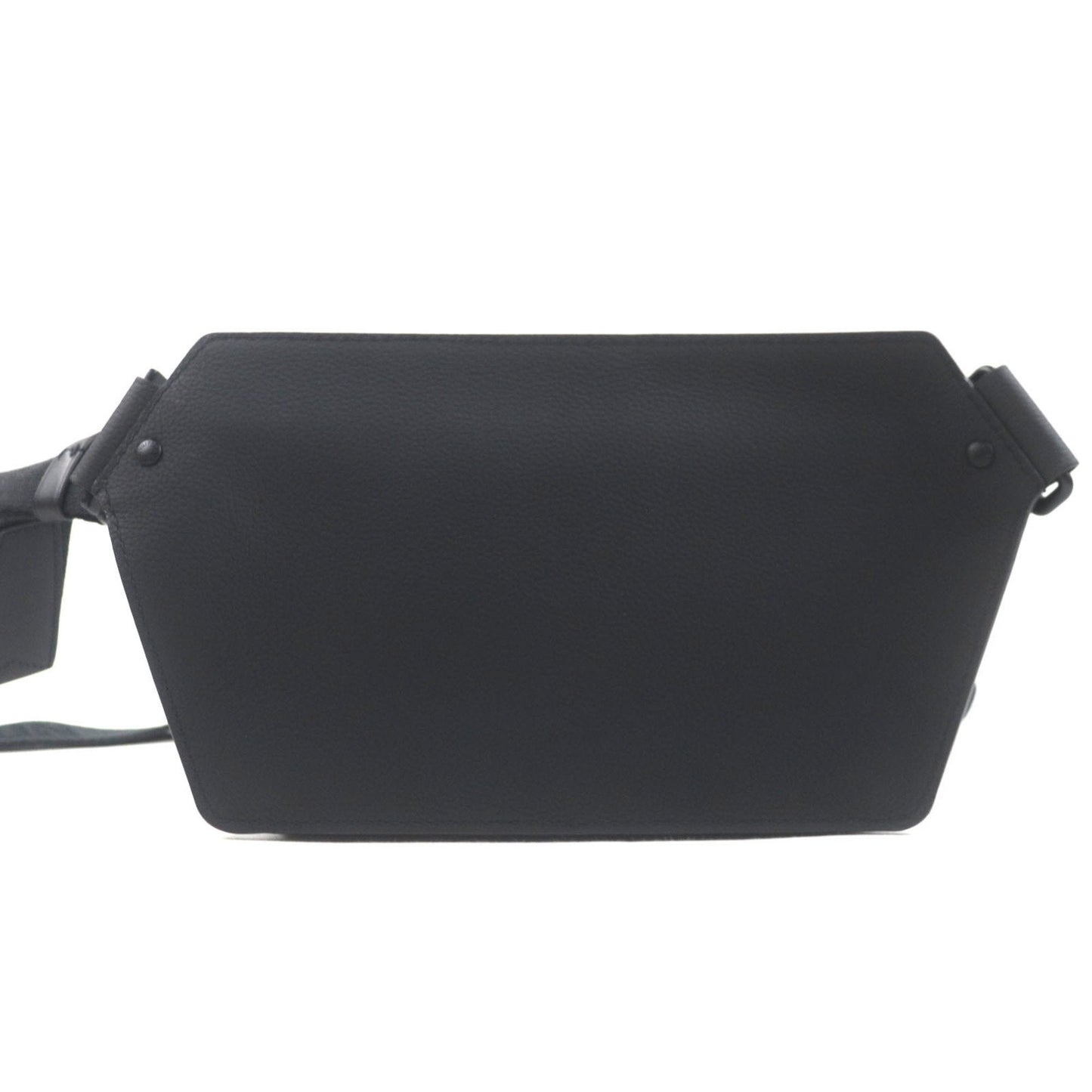 Louis Vuitton Black Leather Sling Bag (Pre-Owned)