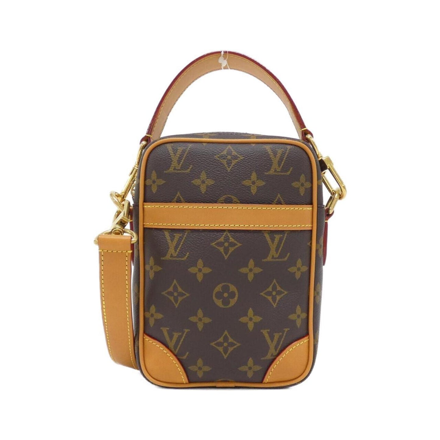 Louis Vuitton Marron Coated Canvas Handbag (Pre-Owned)