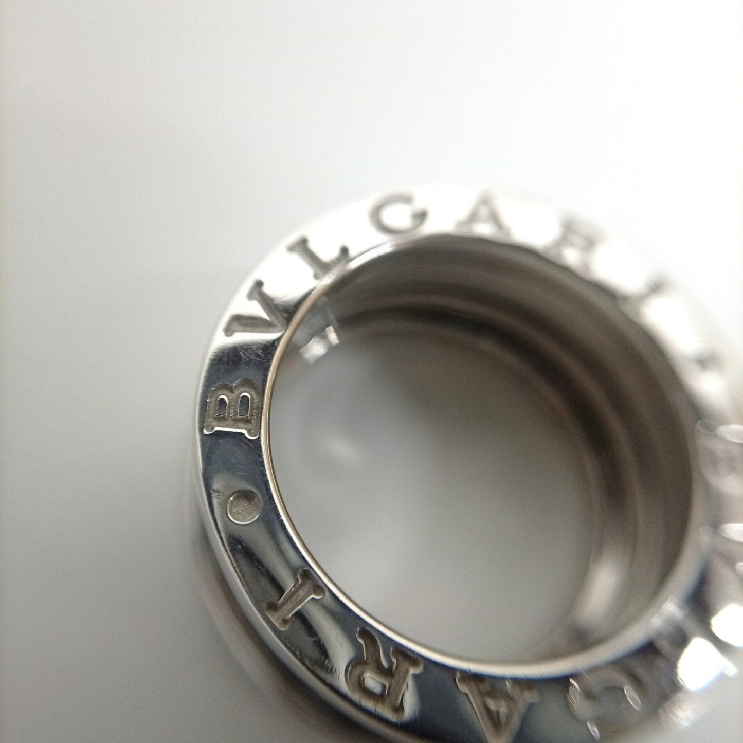 Bvlgari Silver Band Ring (Pre-Owned)