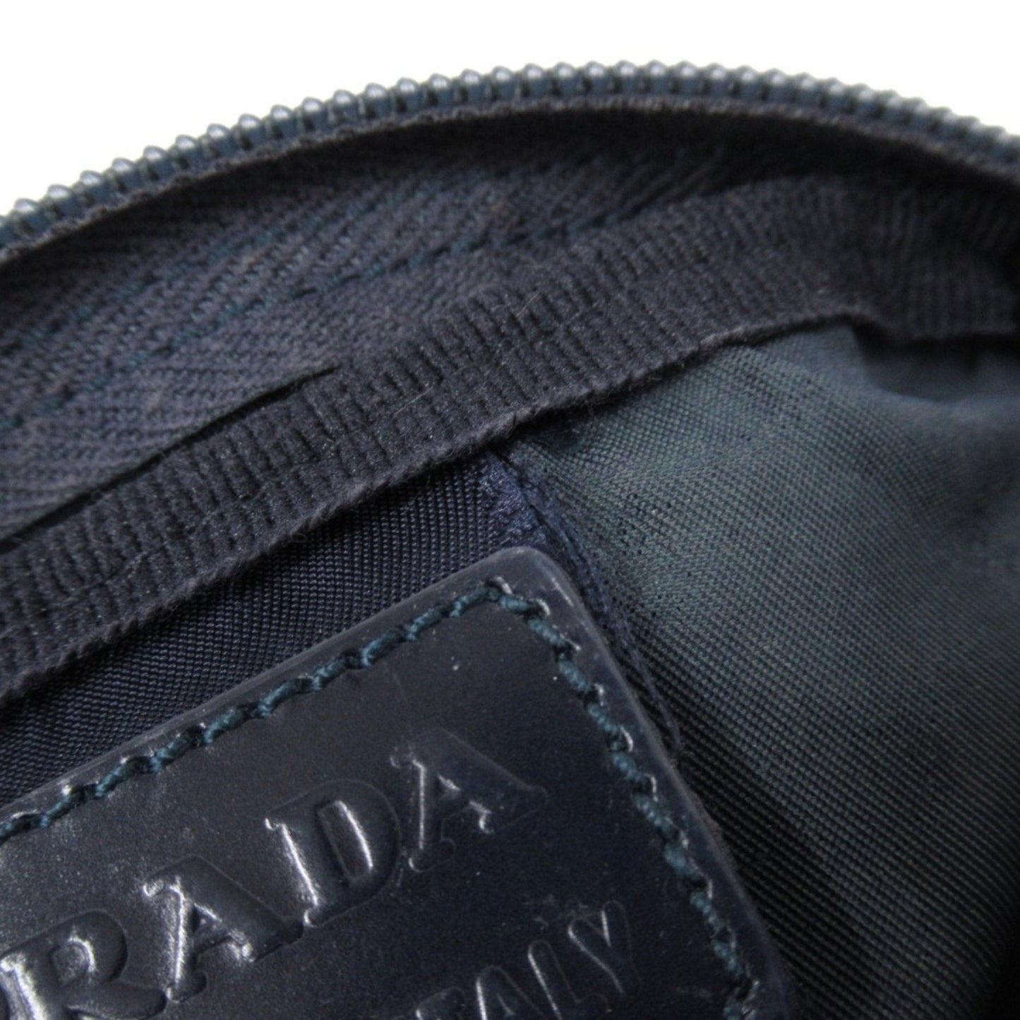 Prada Navy Pouch (Pre-Owned)