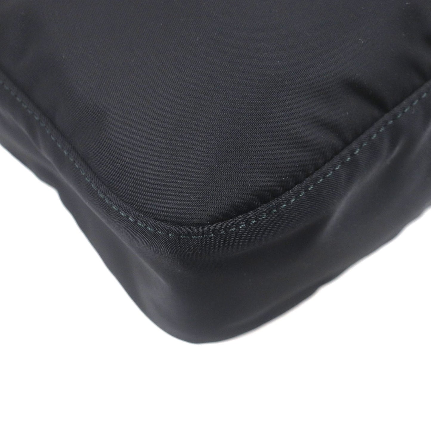 Prada Black Nylon Saffiano Shoulder Bag (Pre-Owned)