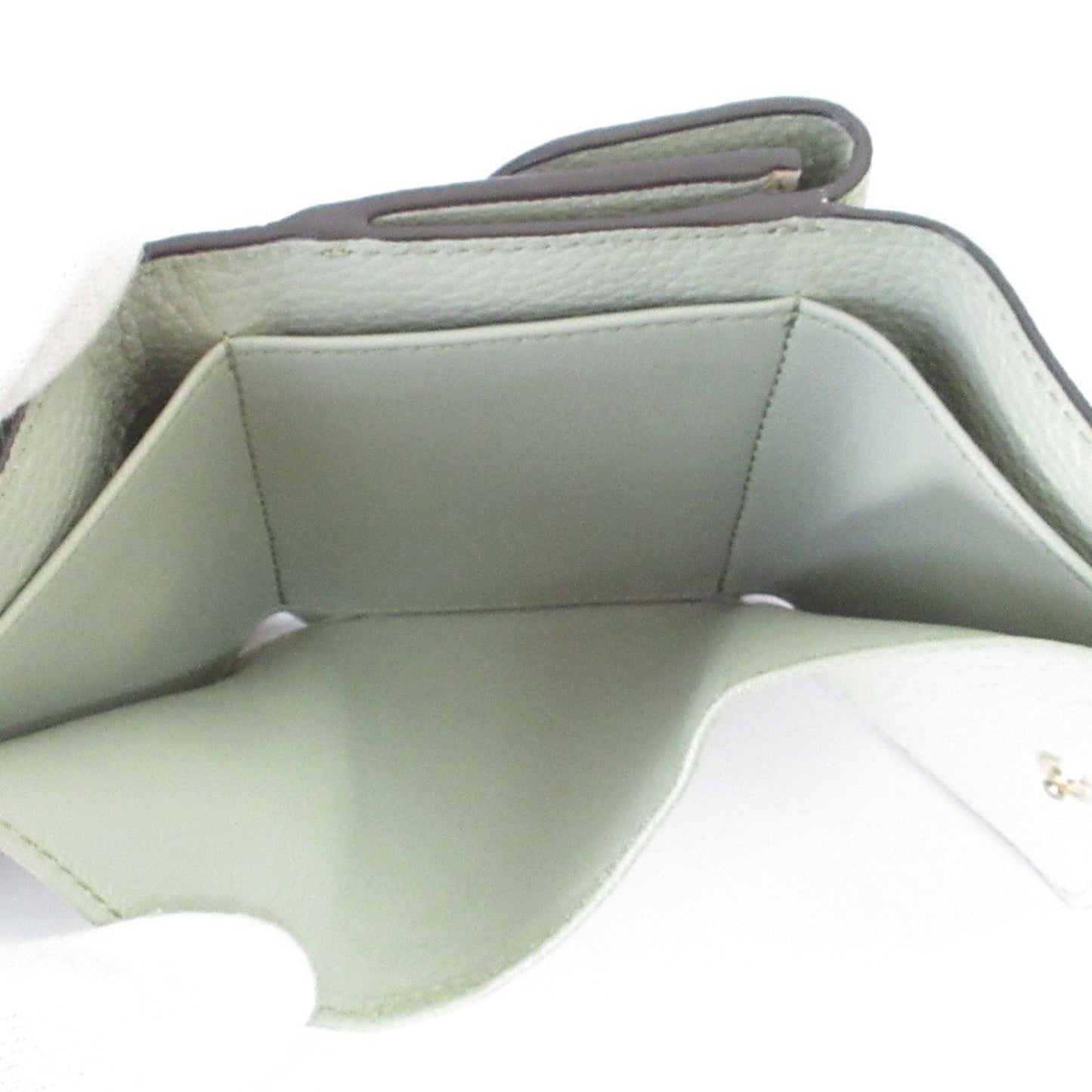 Chlo�� Green Coin Purse/Coin Case (Pre-Owned)