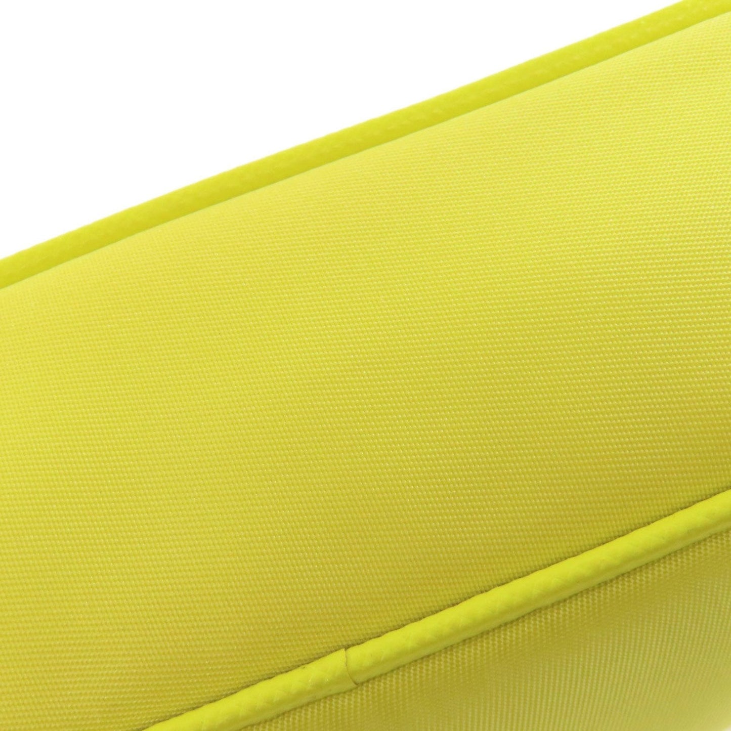 Prada Yellow Nylon Handbag (Pre-Owned)