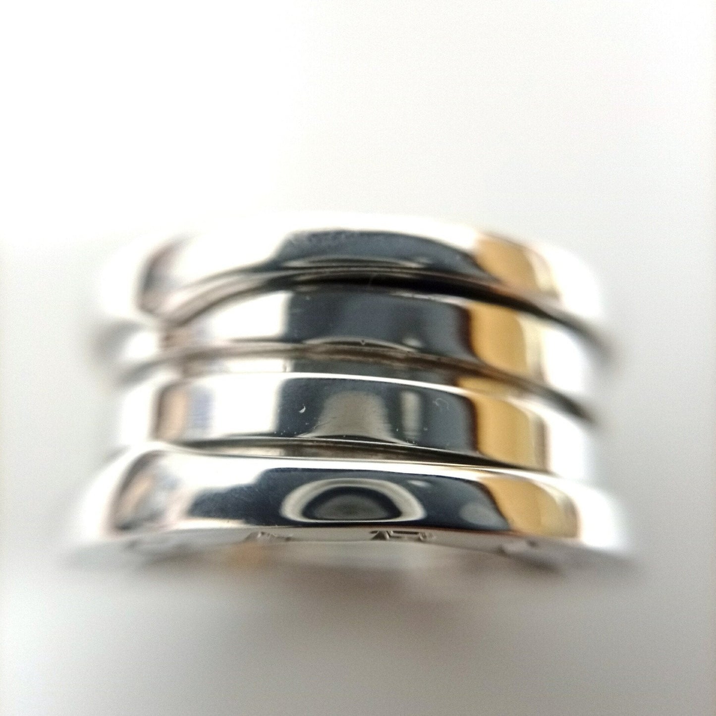 Bvlgari Silver Band Ring (Pre-Owned)