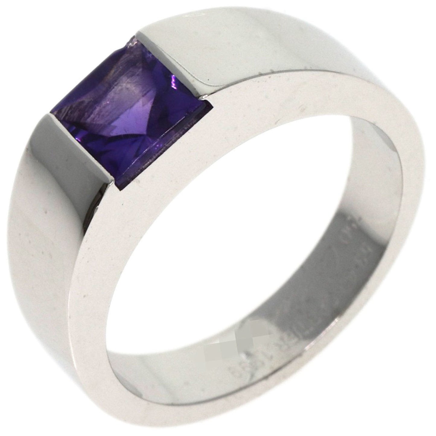 Cartier White Gold White Gold (18K) Band Ring (Pre-Owned)