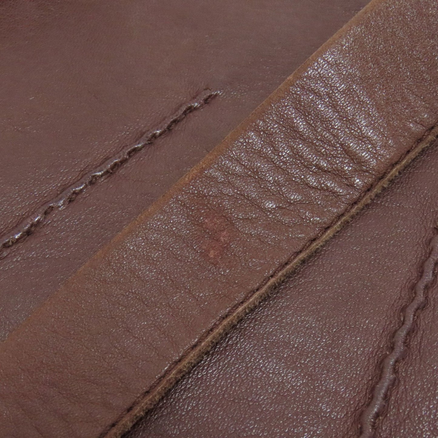 Hermes Toudou Brown Leather Shoulder Bag (Pre-Owned)