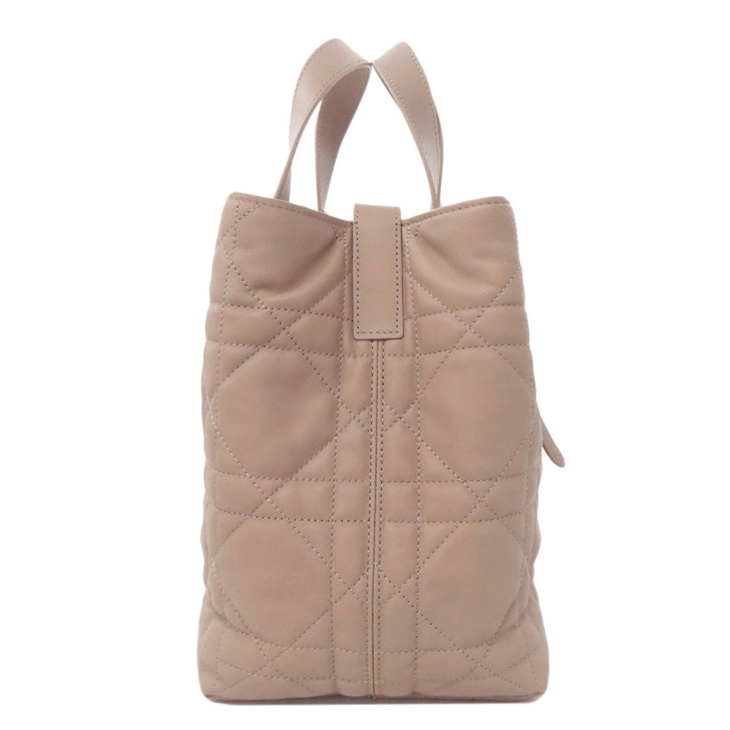 Christian Dior Beige Leather Handbag (Pre-Owned)