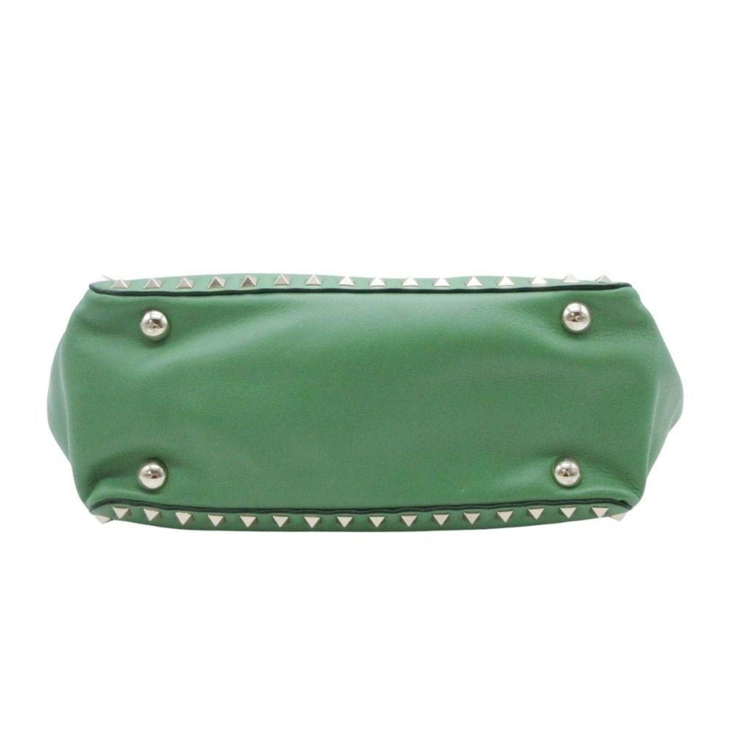 Valentino Garavani Green Handbag Tote Bag (Pre-Owned)
