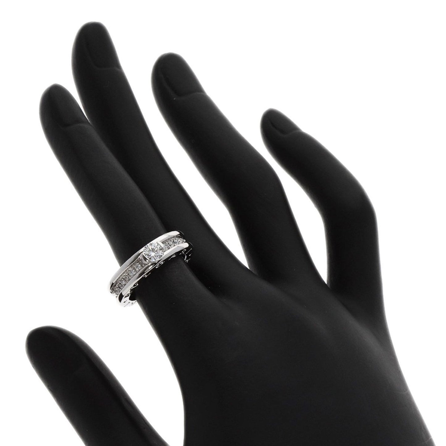 Bvlgari B.Zero1 White Gold White Gold (18K) Band Ring (Pre-Owned)
