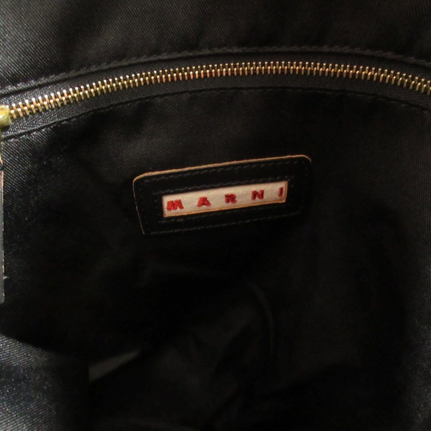Marni Black Blue Red Color Backpack (Pre-Owned)