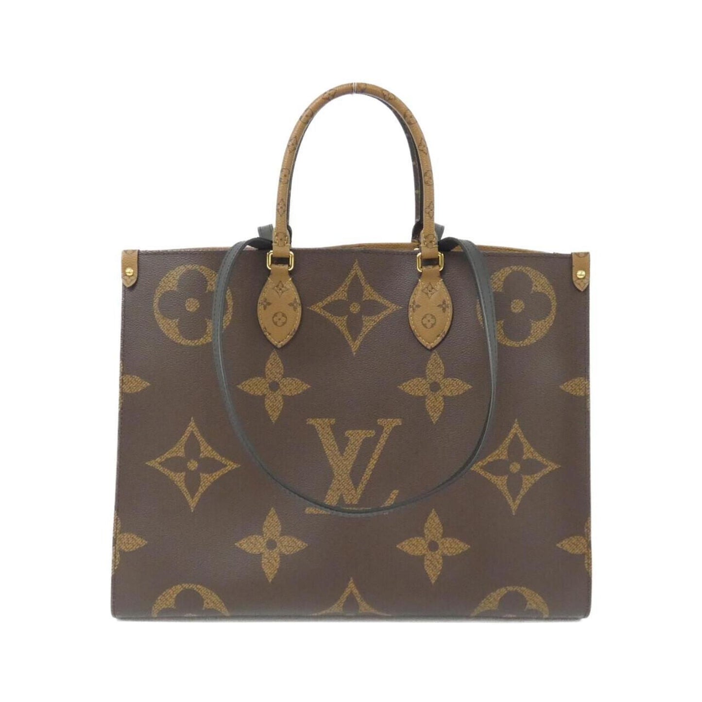 Louis Vuitton Marron Coated Canvas Handbag (Pre-Owned)