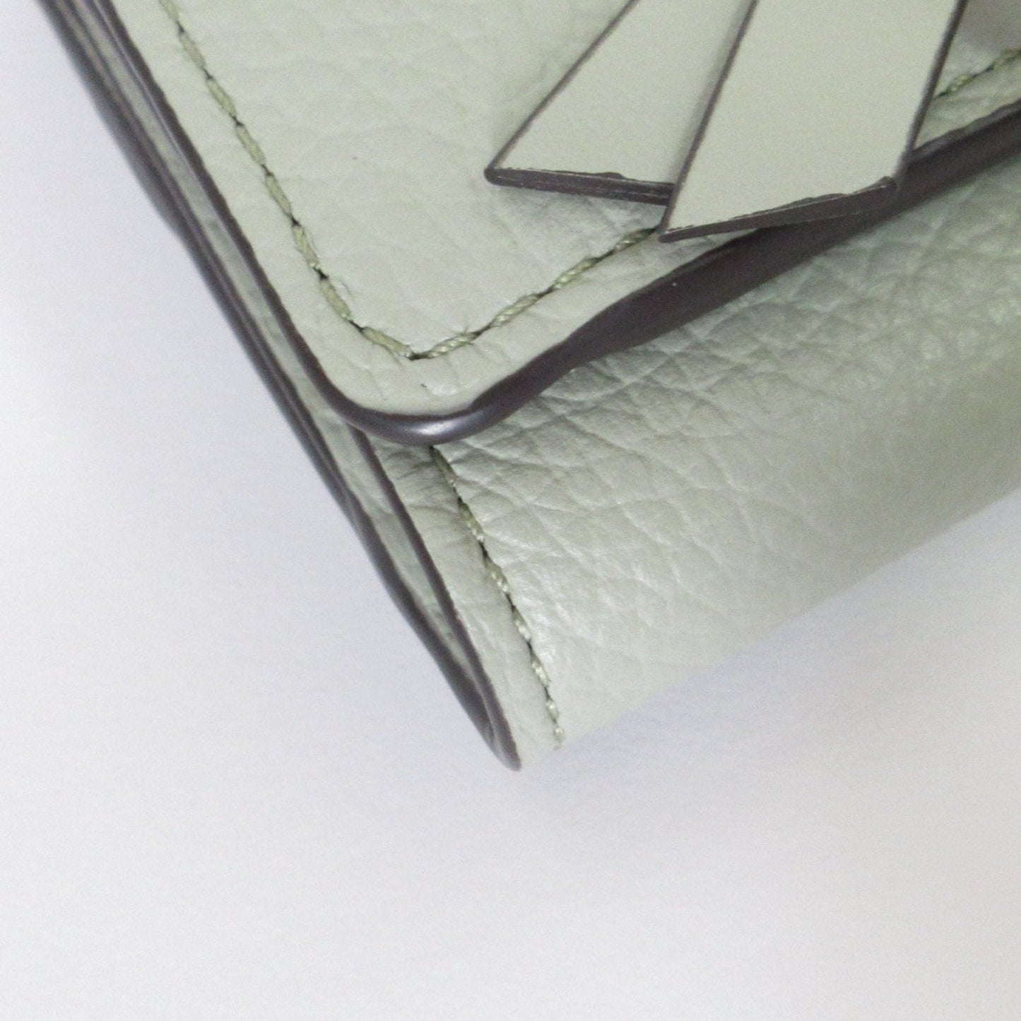 Chlo�� Green Coin Purse/Coin Case (Pre-Owned)