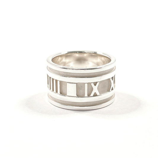 Tiffany Atlas Silver Silver 925 Band Ring (Pre-Owned)