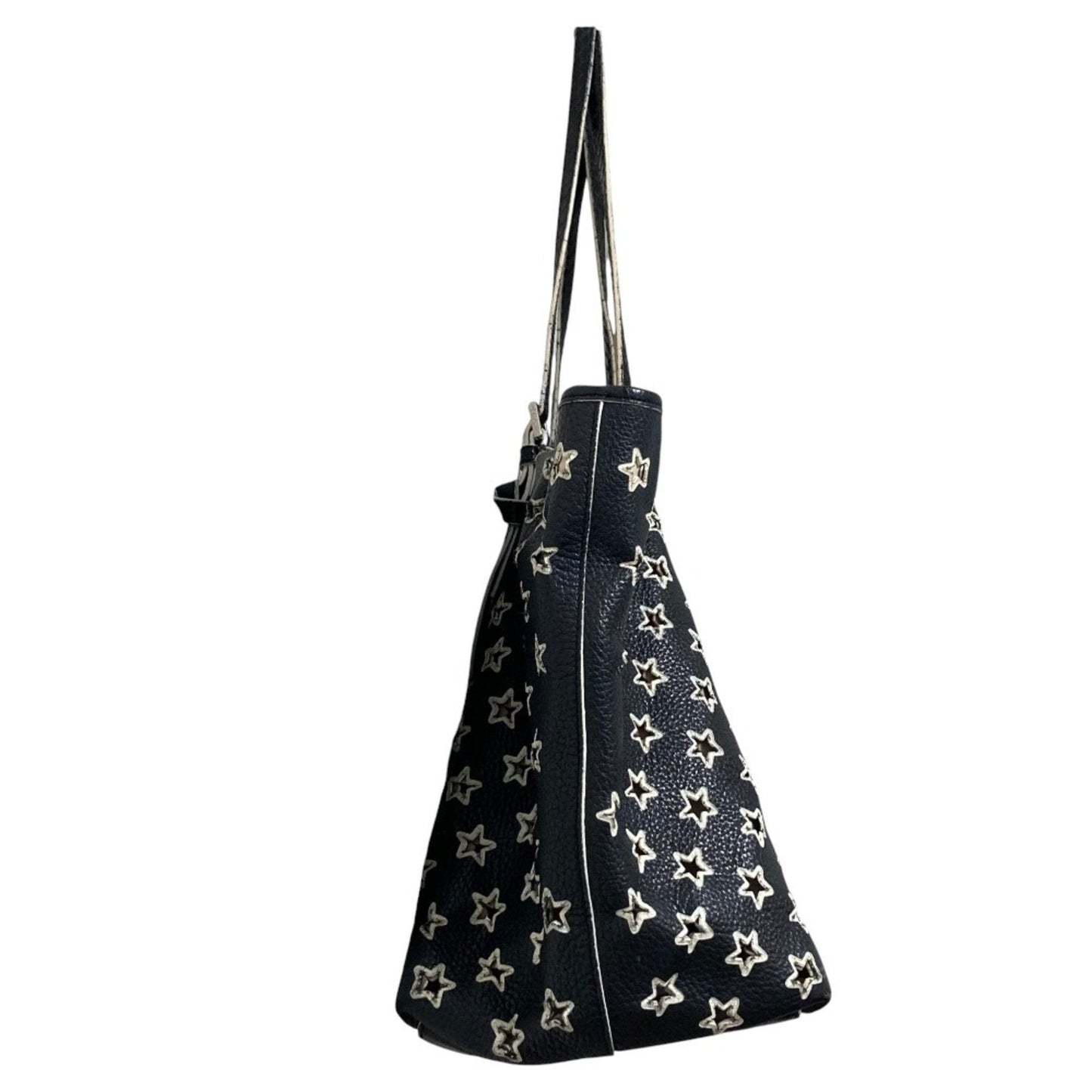 Jimmy Choo Black White Tote Bag (Pre-Owned)