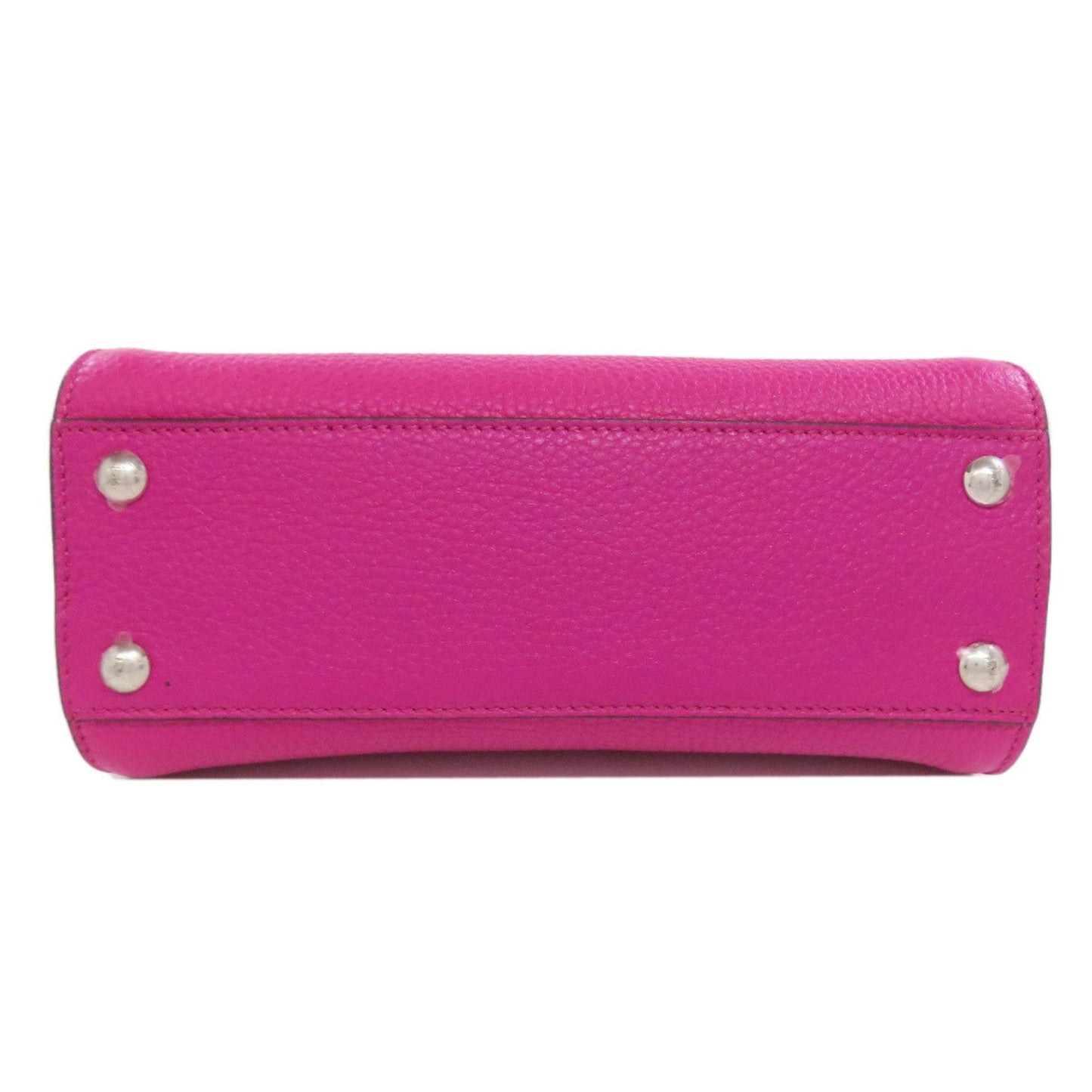 Fendi Pink Leather Handbag (Pre-Owned)