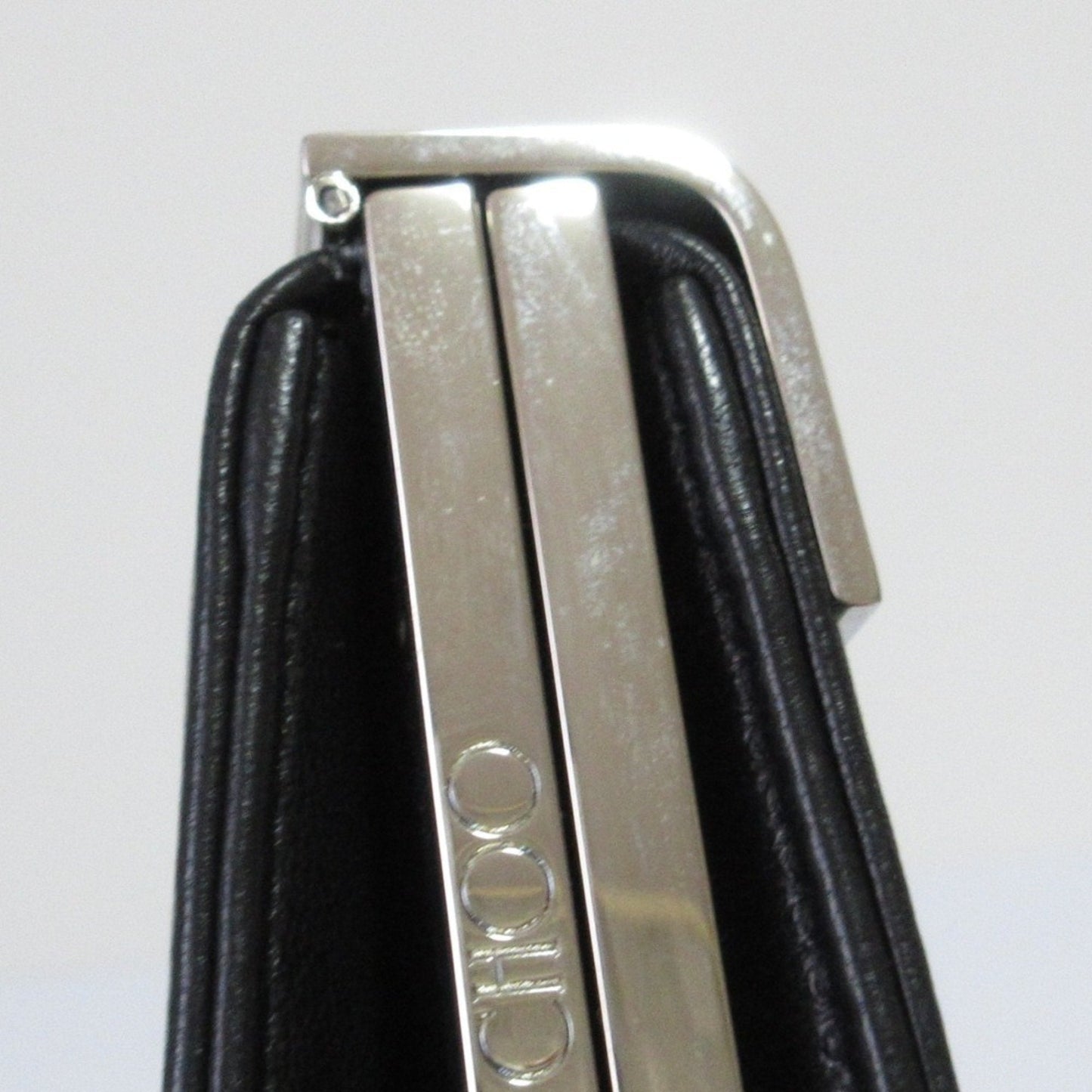 Jimmy Choo Black Clutch Bag (Pre-Owned)