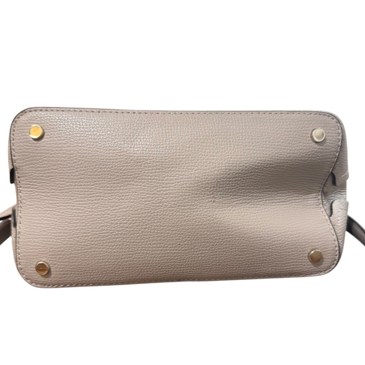 Kate Spade Grayish Leather Handbag Shoulder Bag (Pre-Owned)