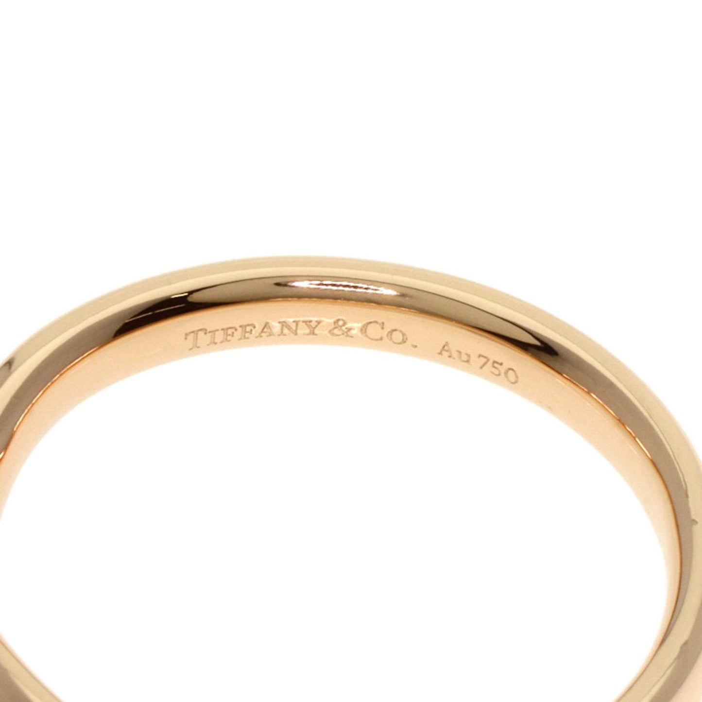 Tiffany Pink Gold Pink Gold (18K) Band Ring (Pre-Owned)