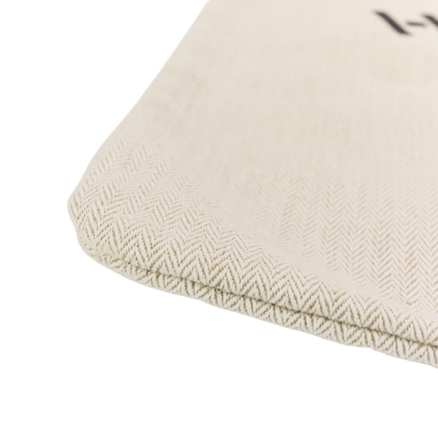Hermes Brown Ivory Toile Chevron Shoulder Bag (Pre-Owned)