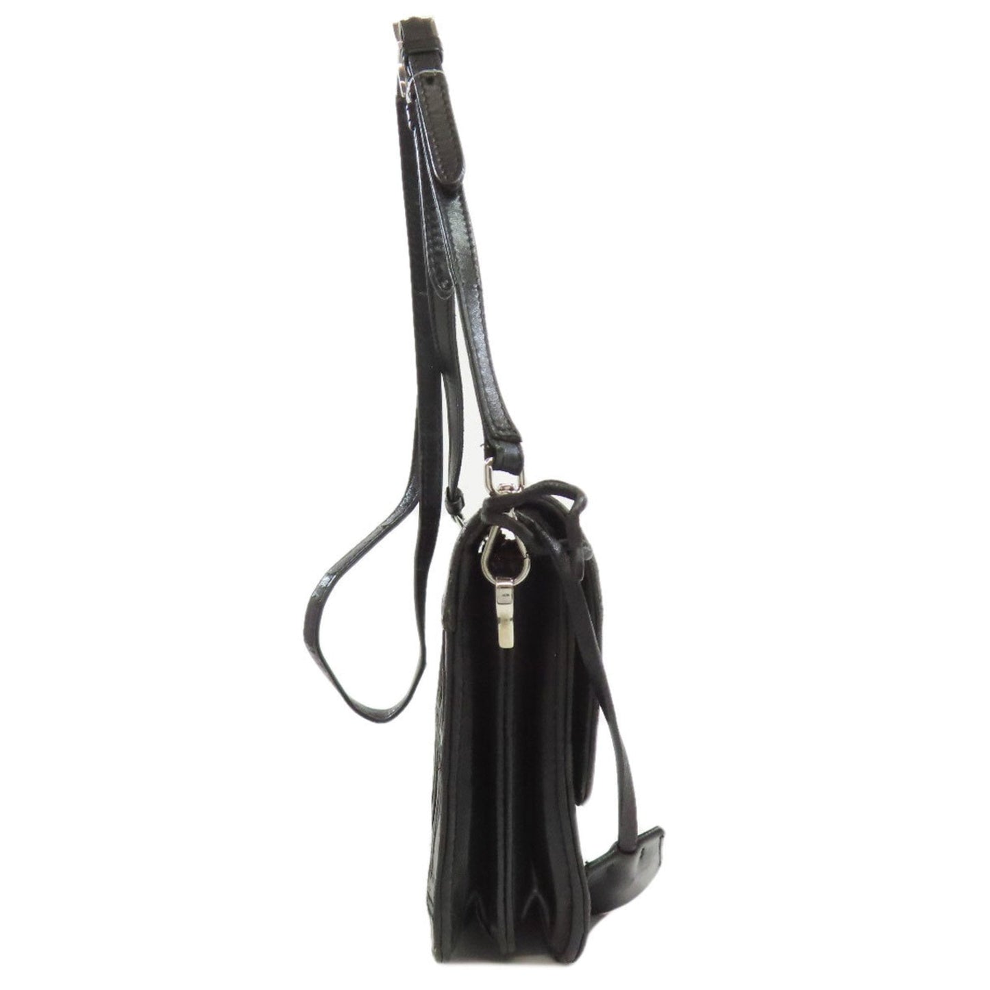 Prada Black Leather Shoulder Bag (Pre-Owned)