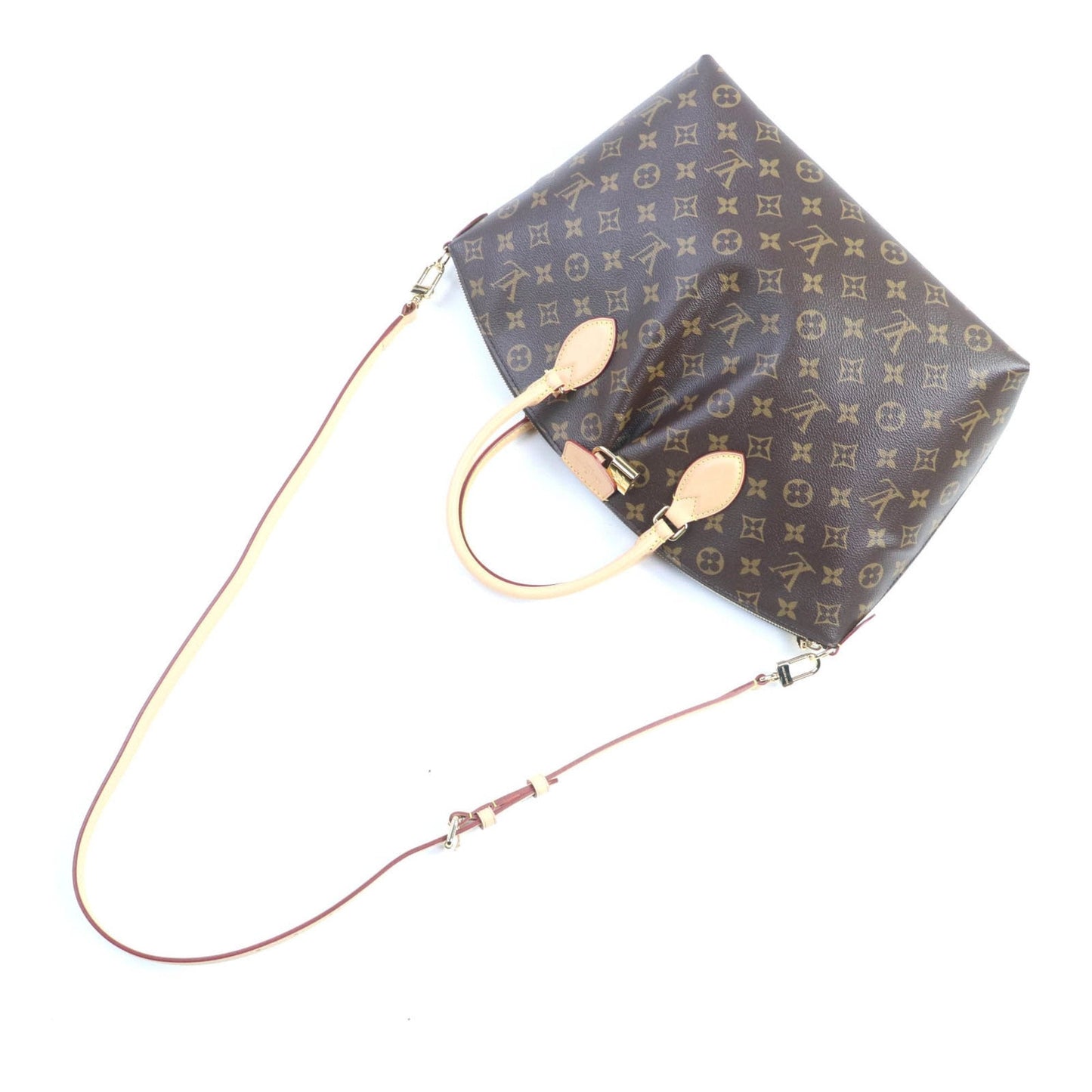 Louis Vuitton Brown Leather Handbag (Pre-Owned)