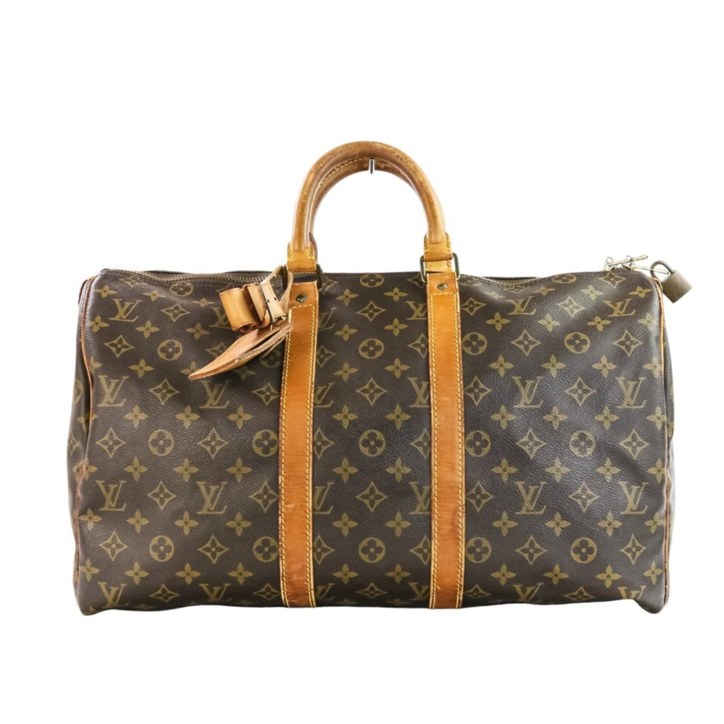 Louis Vuitton Brown Monogram Boston Bag (Pre-Owned)