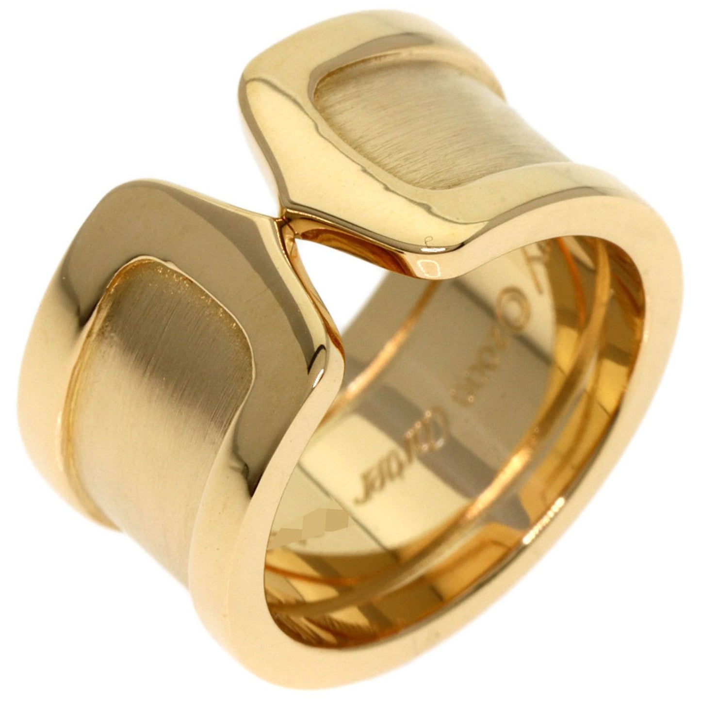 Cartier C2 Yellow Gold Yellow Gold (18K) Band Ring (Pre-Owned)