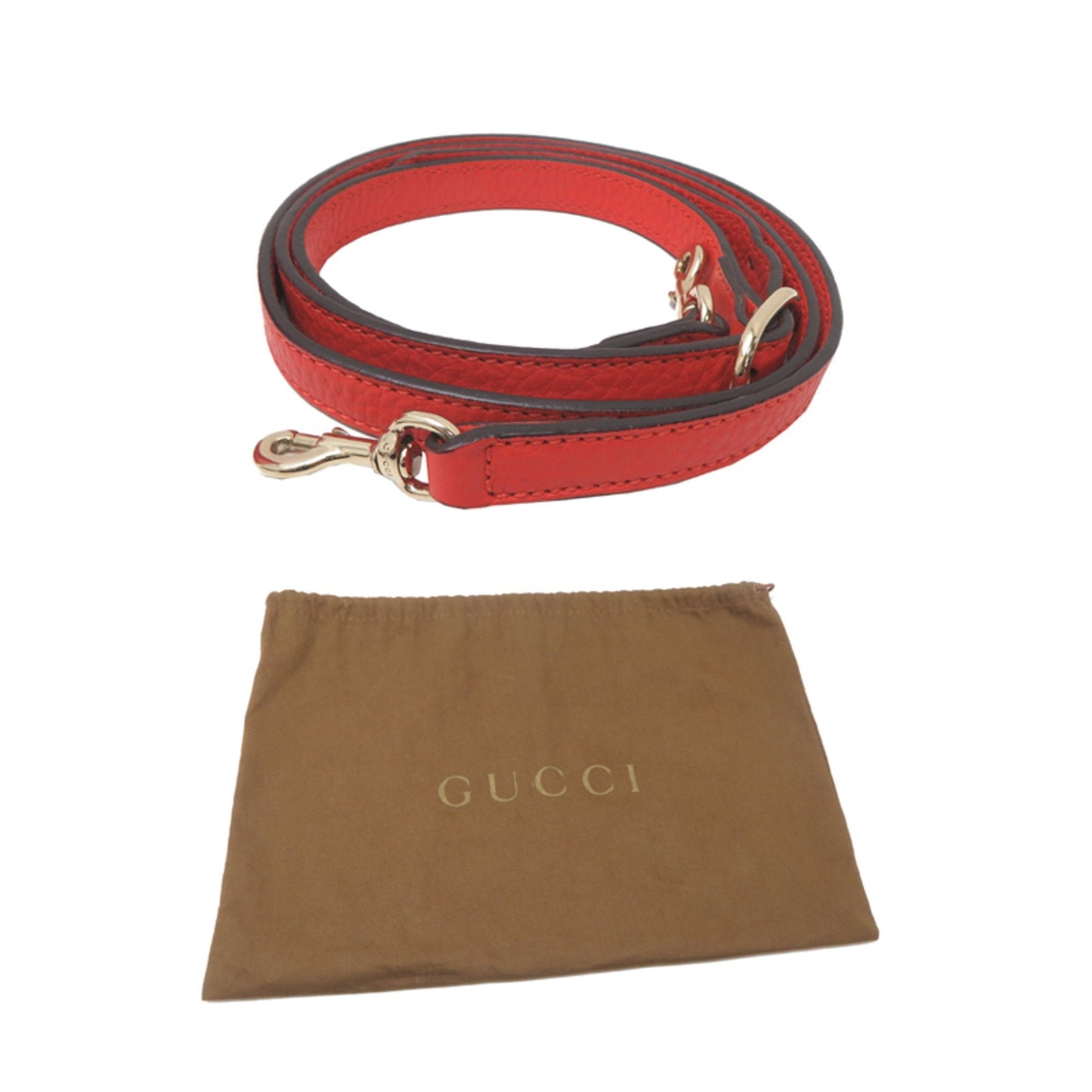 Gucci Orange Leather Handbag (Pre-Owned)