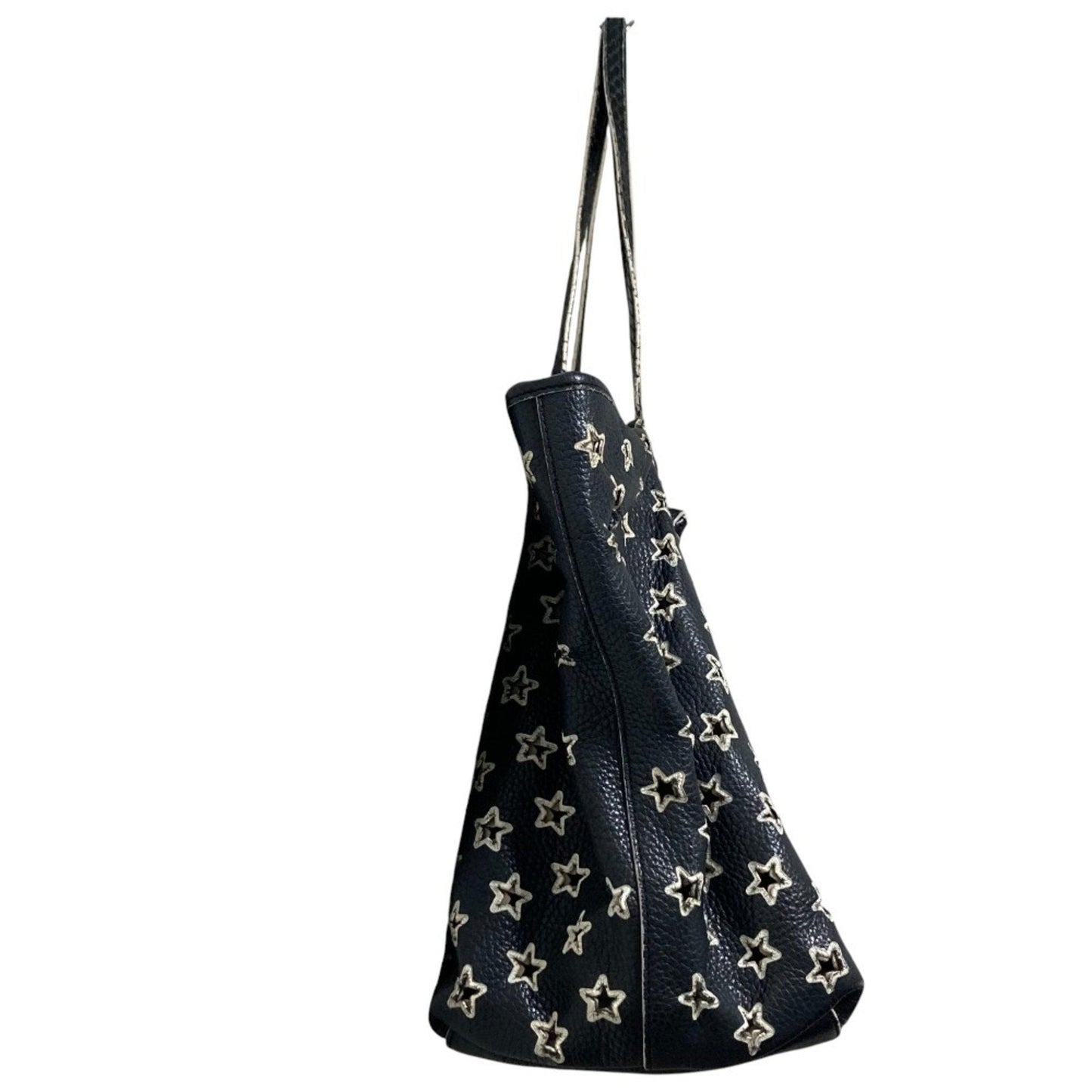 Jimmy Choo Black White Tote Bag (Pre-Owned)