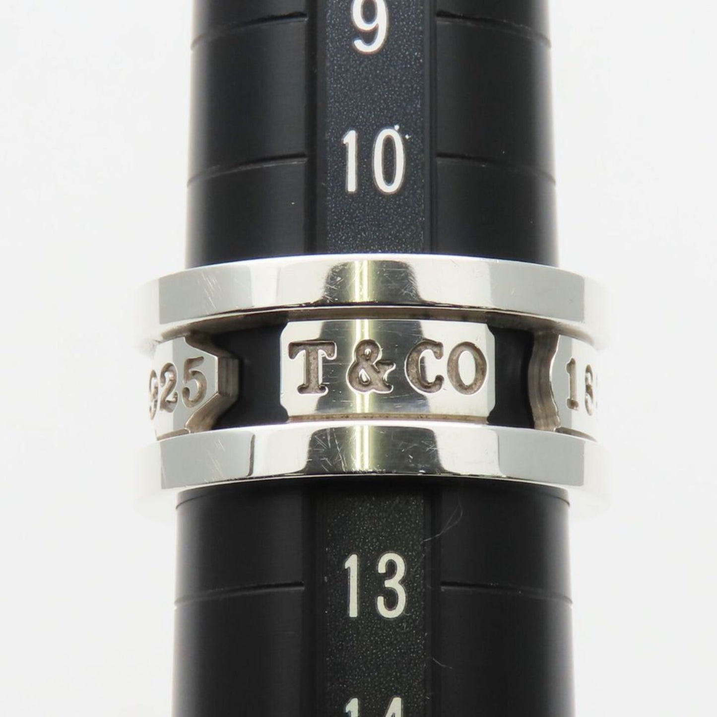 Tiffany Silver Silver 925 Band Ring (Pre-Owned)