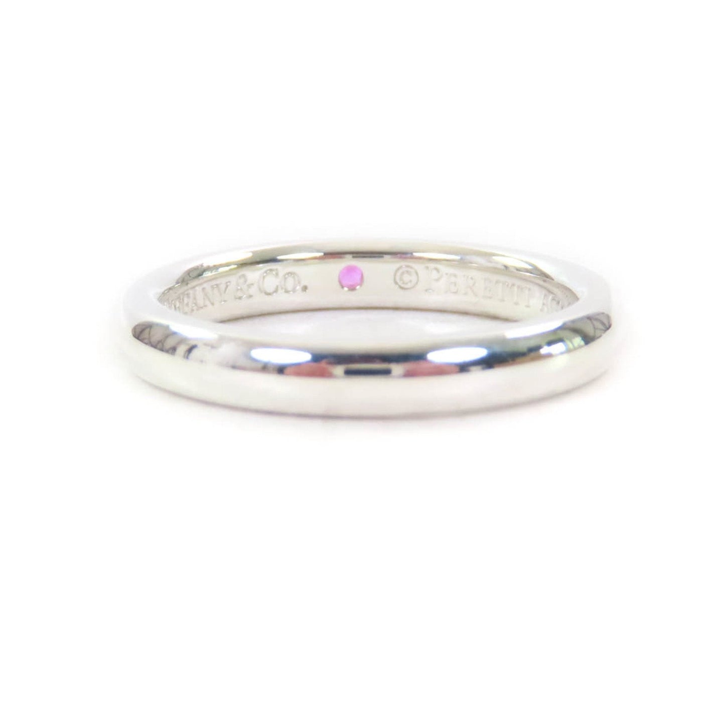 Tiffany Silver Silver 925 Band Ring (Pre-Owned)