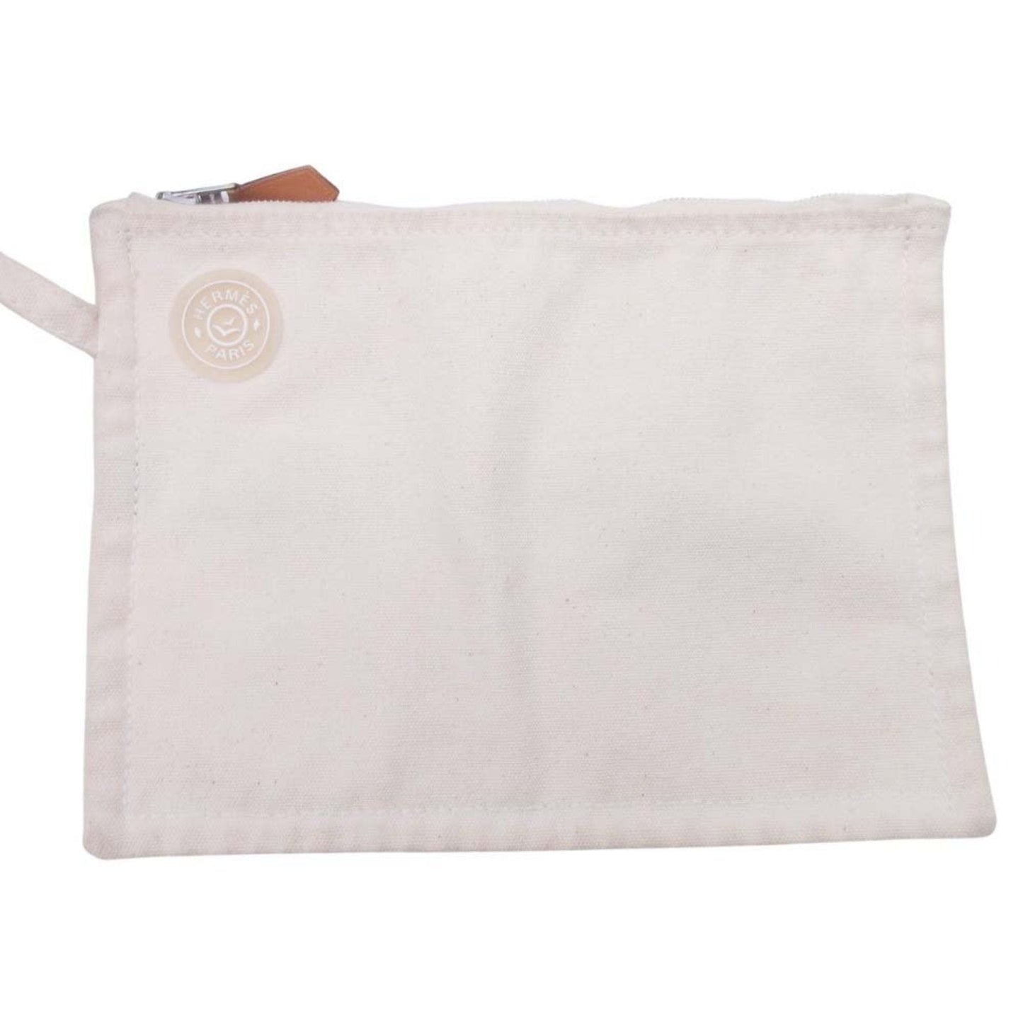 Hermes Black White Handbag Pouch (Pre-Owned)