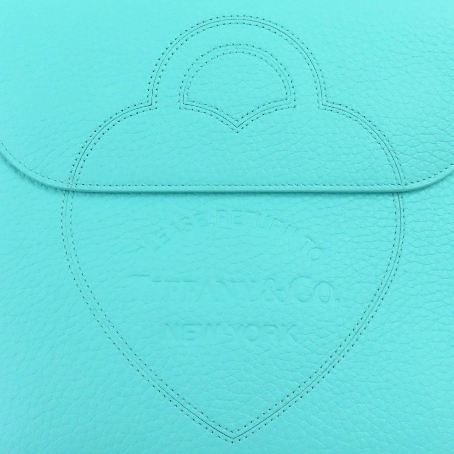 Tiffany Tiffany Blue Leather Pouch (Pre-Owned)