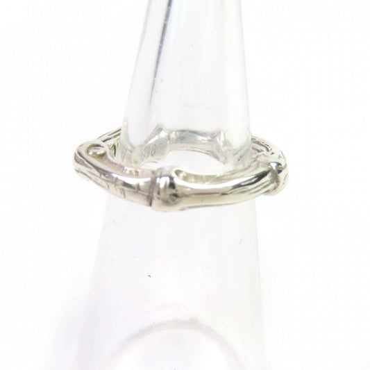 Tiffany Silver Silver 925 Band Ring (Pre-Owned)