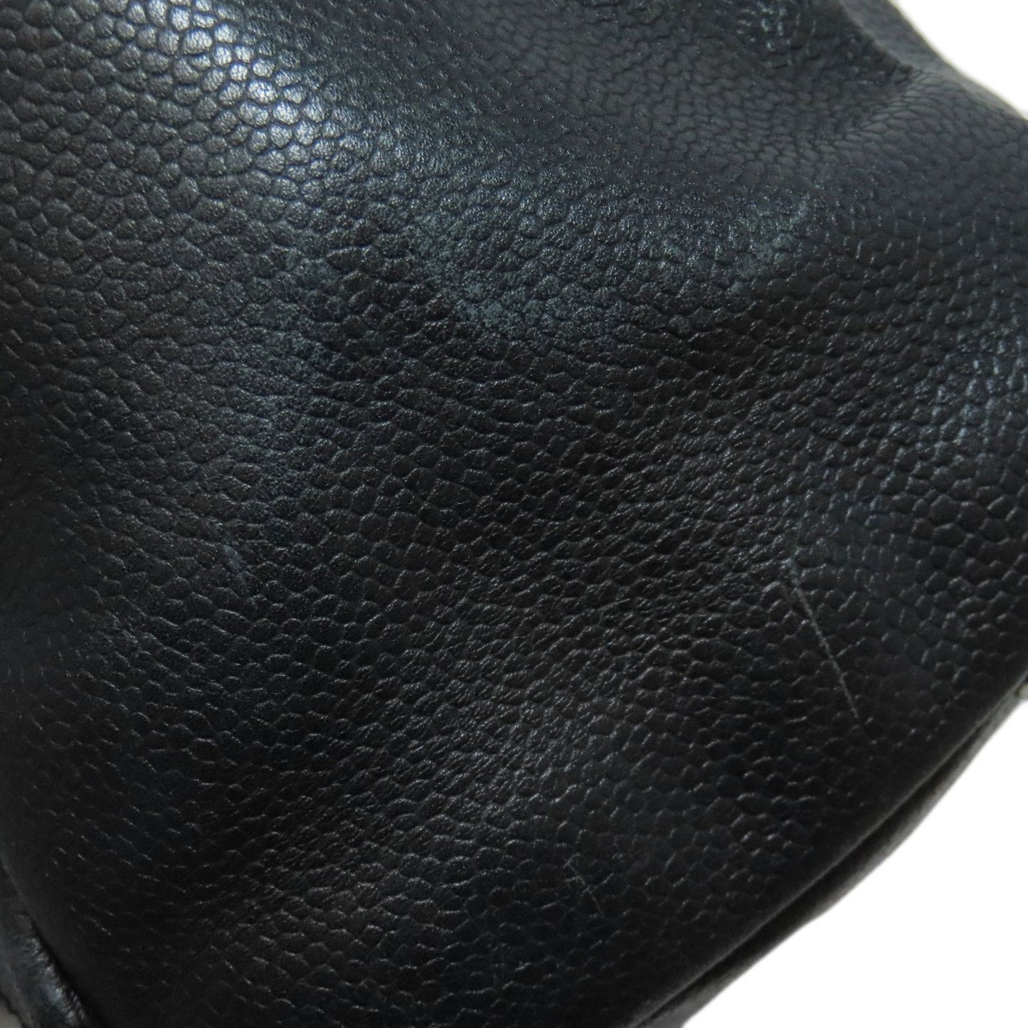 Chanel Black Leather Boston Bag (Pre-Owned)