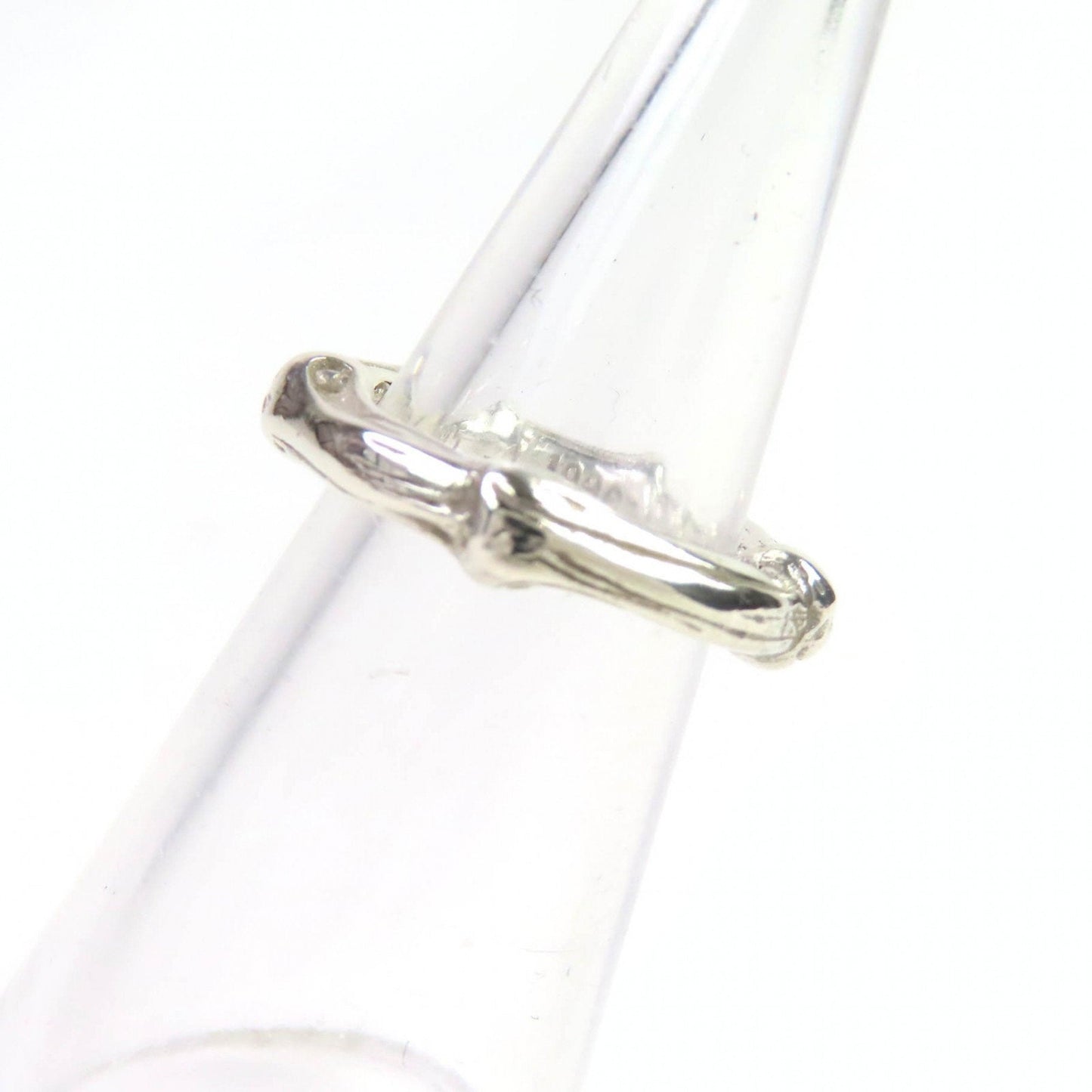 Tiffany Silver Silver 925 Band Ring (Pre-Owned)