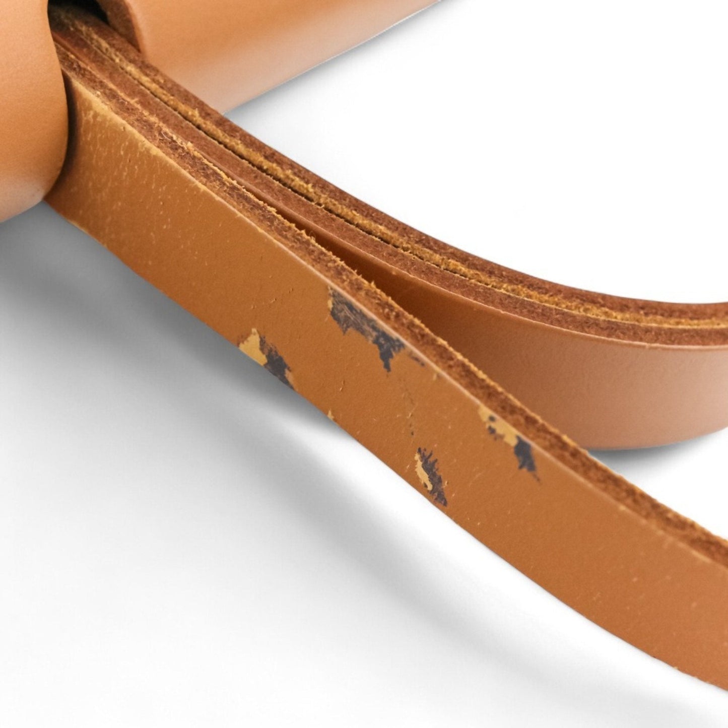 Hermes Blue Brown Canvas Leather Handbag Pouch Shoulder Bag (Pre-Owned)