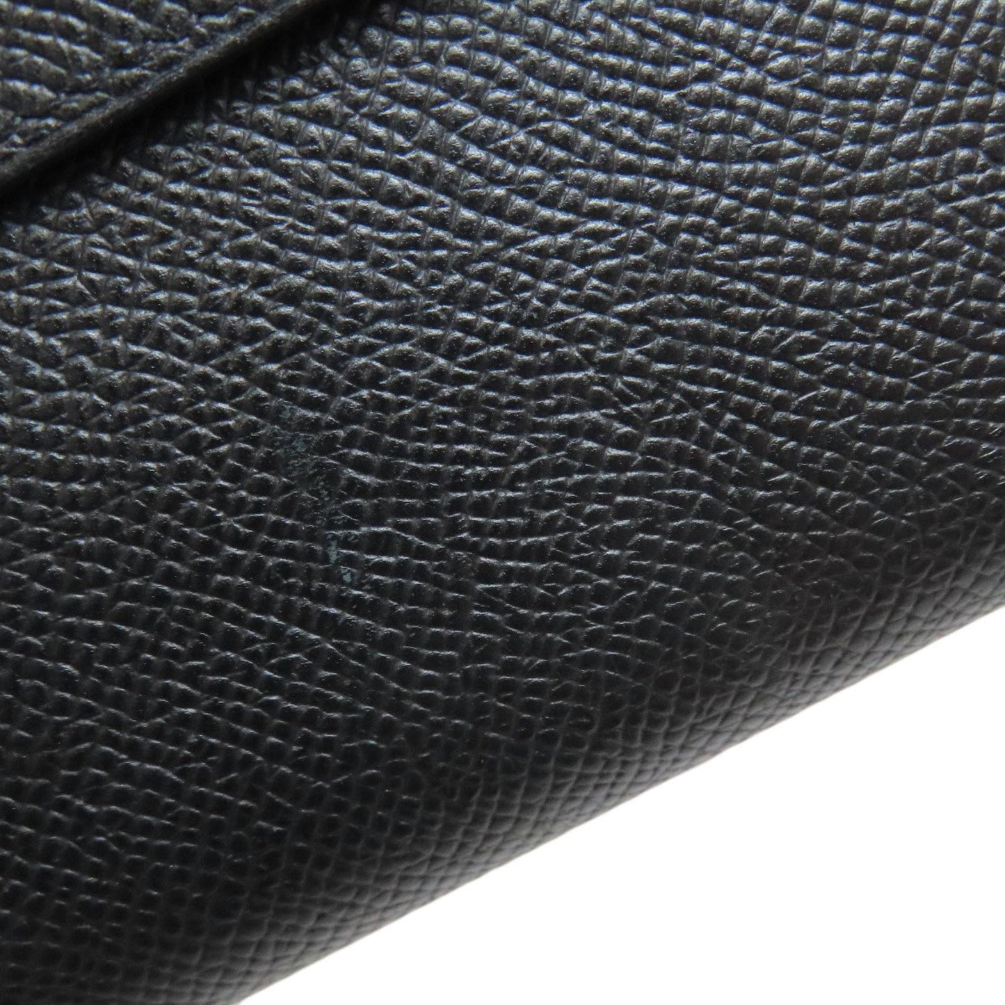 Hermes Kelly Black Epsom Leather Long Wallet (Bi-Fold) (Pre-Owned)