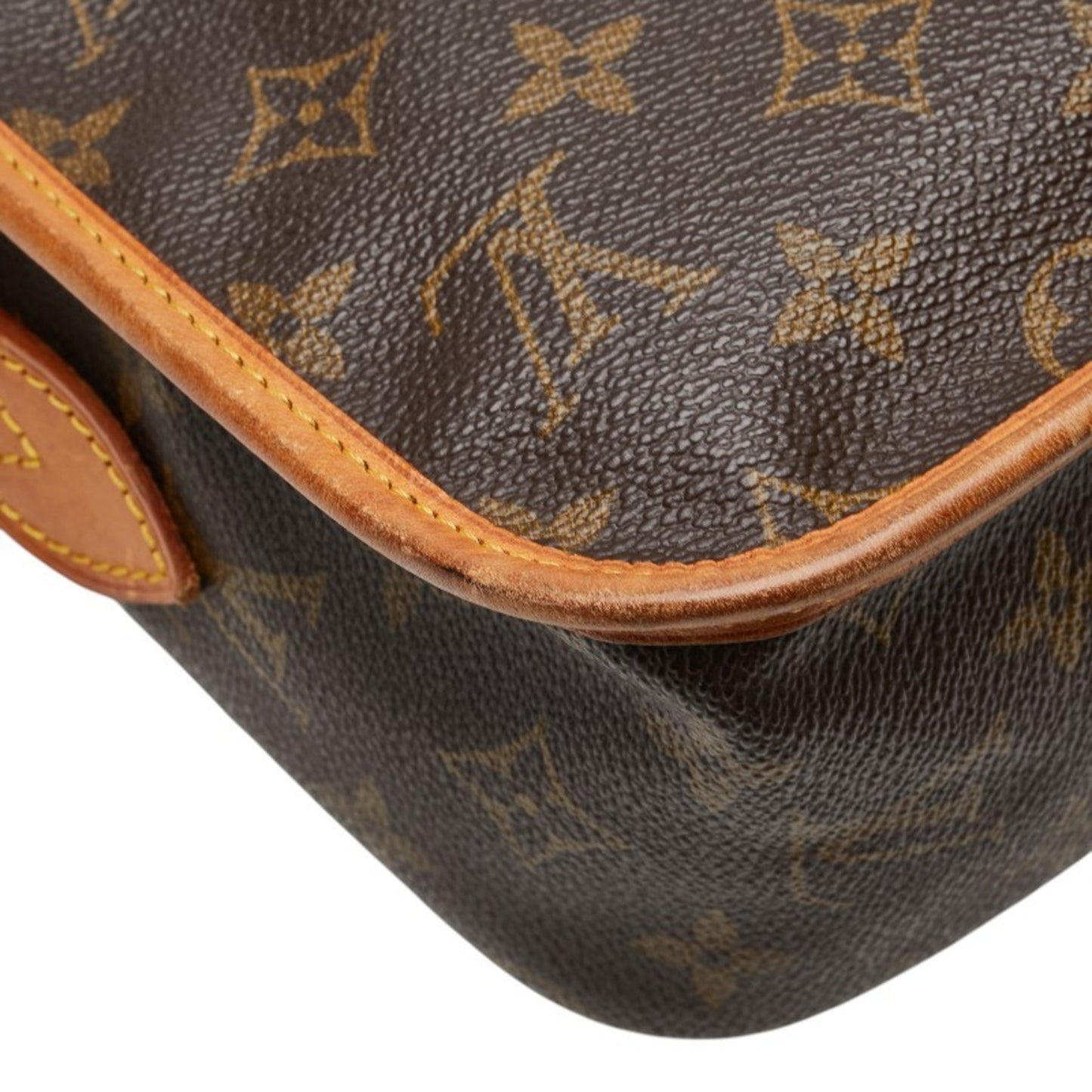 Louis Vuitton Brown Pvc Leather Shoulder Bag (Pre-Owned)
