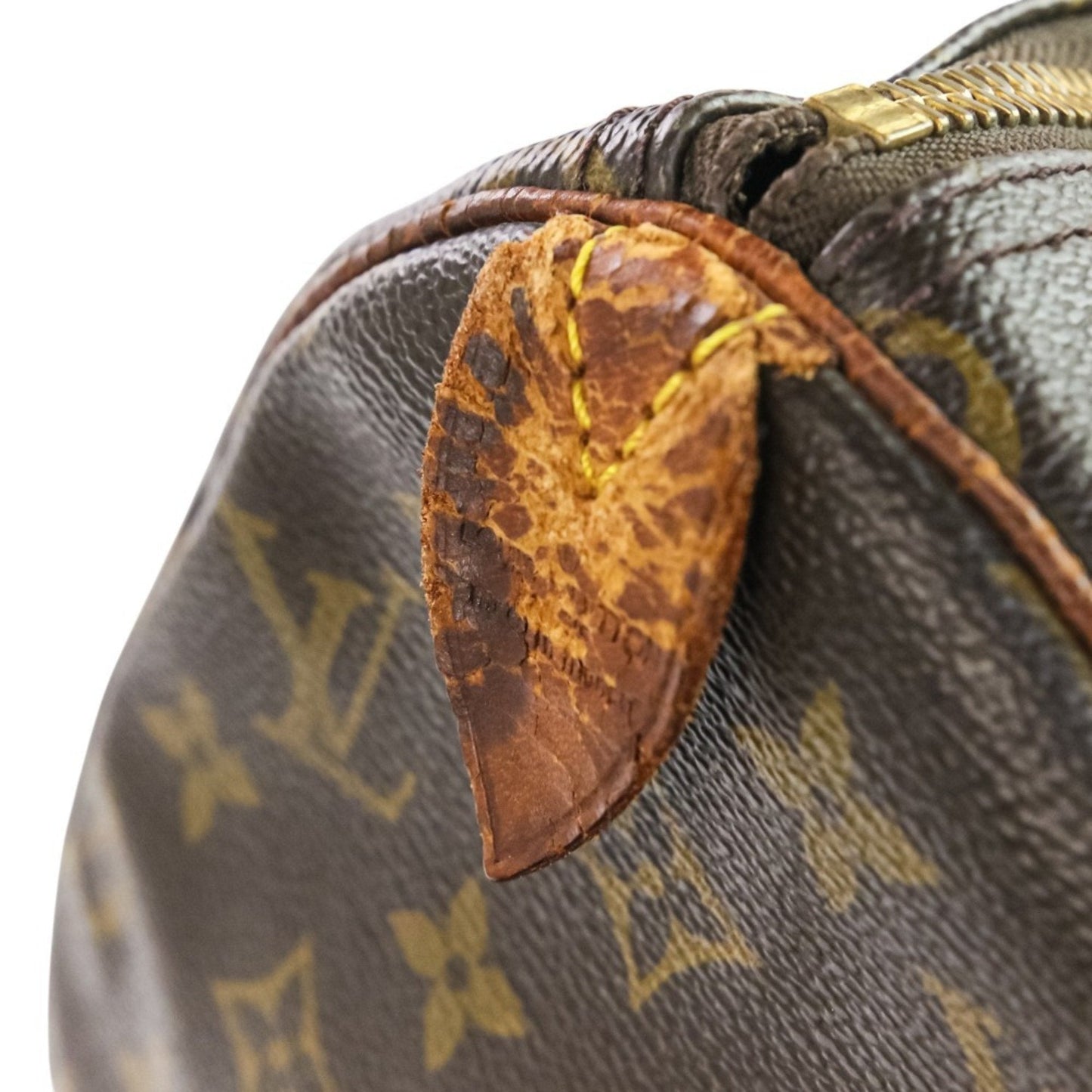 Louis Vuitton Brown Monogram Boston Bag (Pre-Owned)