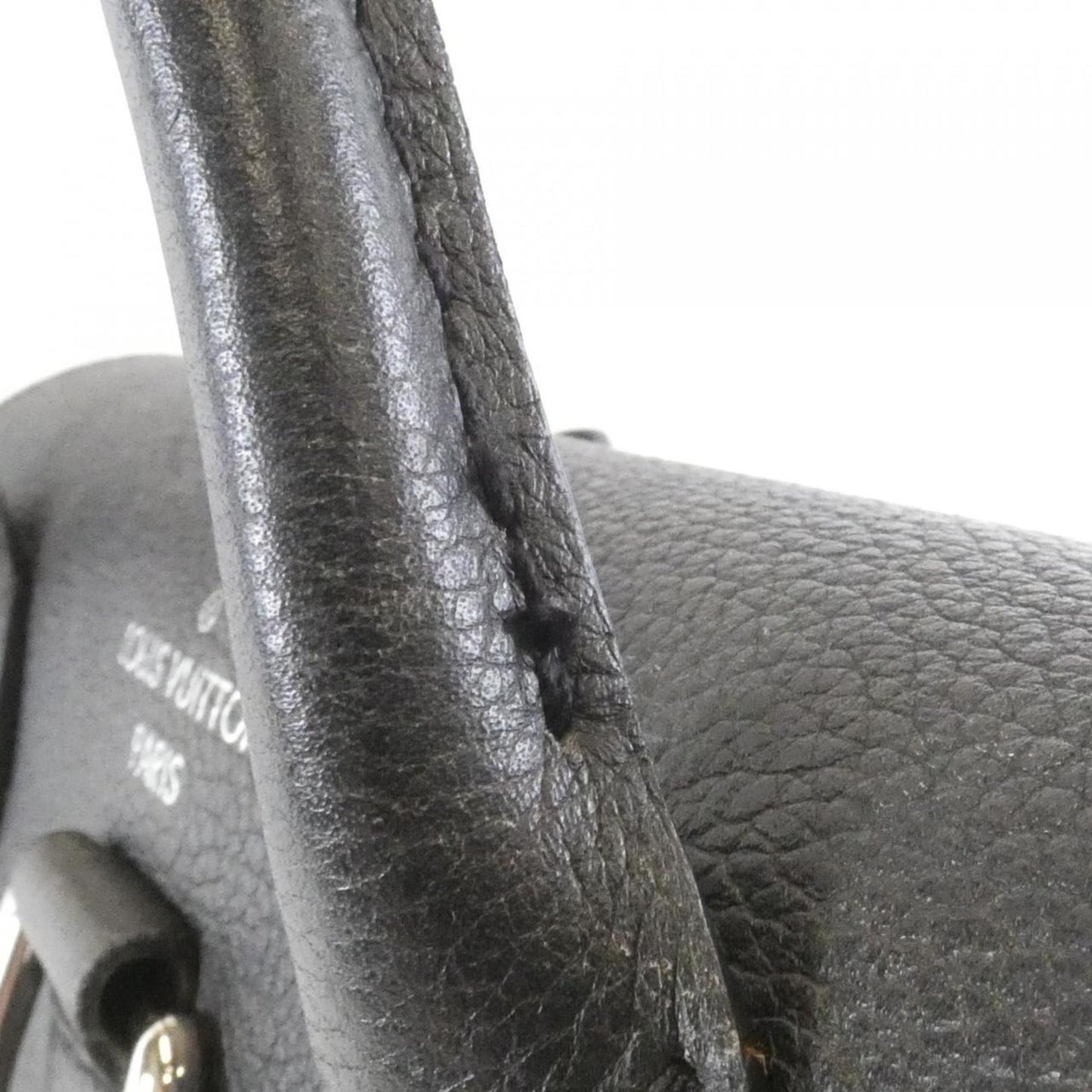 Louis Vuitton Black Leather Backpack (Pre-Owned)