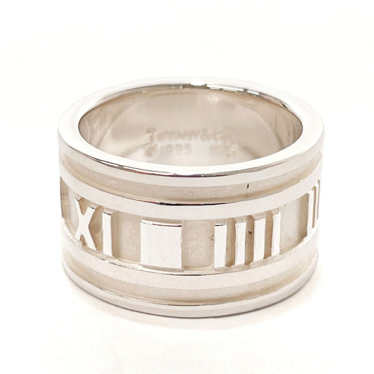 Tiffany Atlas Silver Silver 925 Band Ring (Pre-Owned)