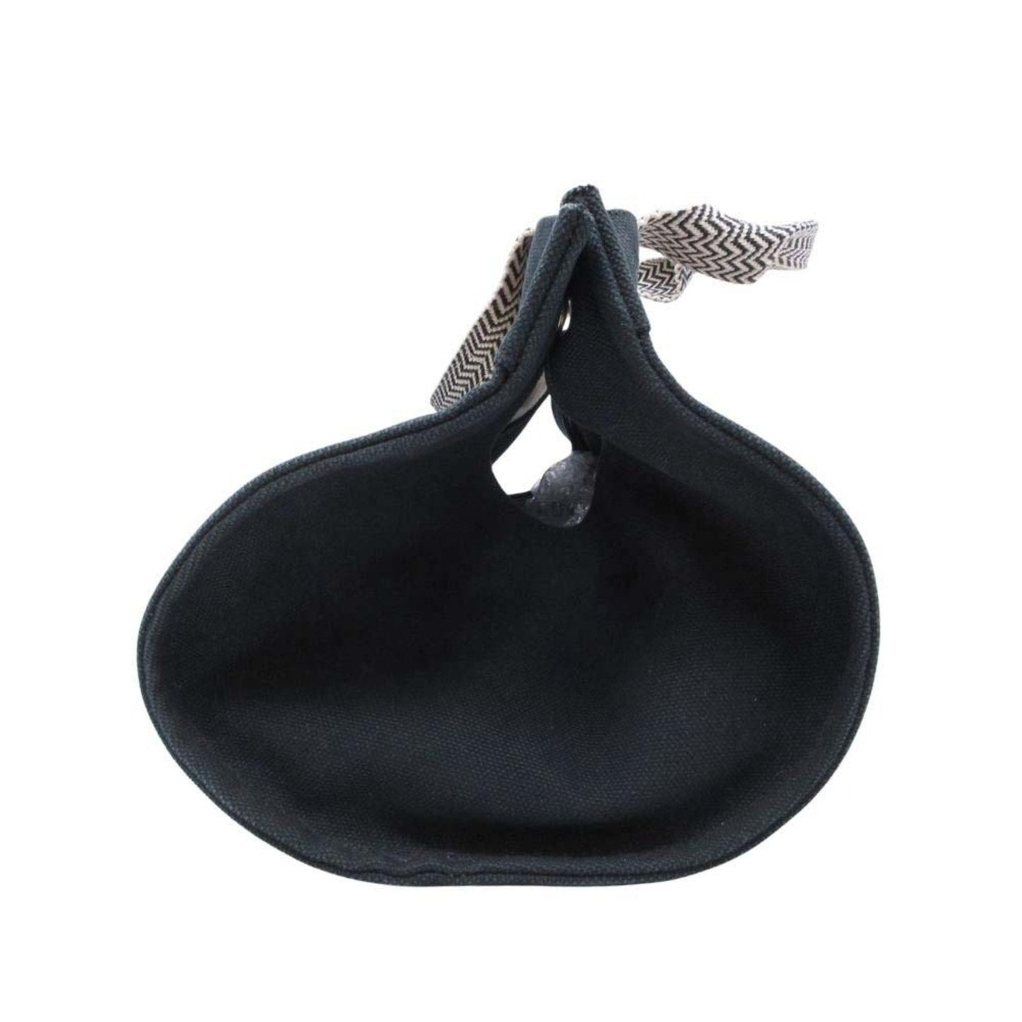 Hermes Black White Handbag Pouch (Pre-Owned)