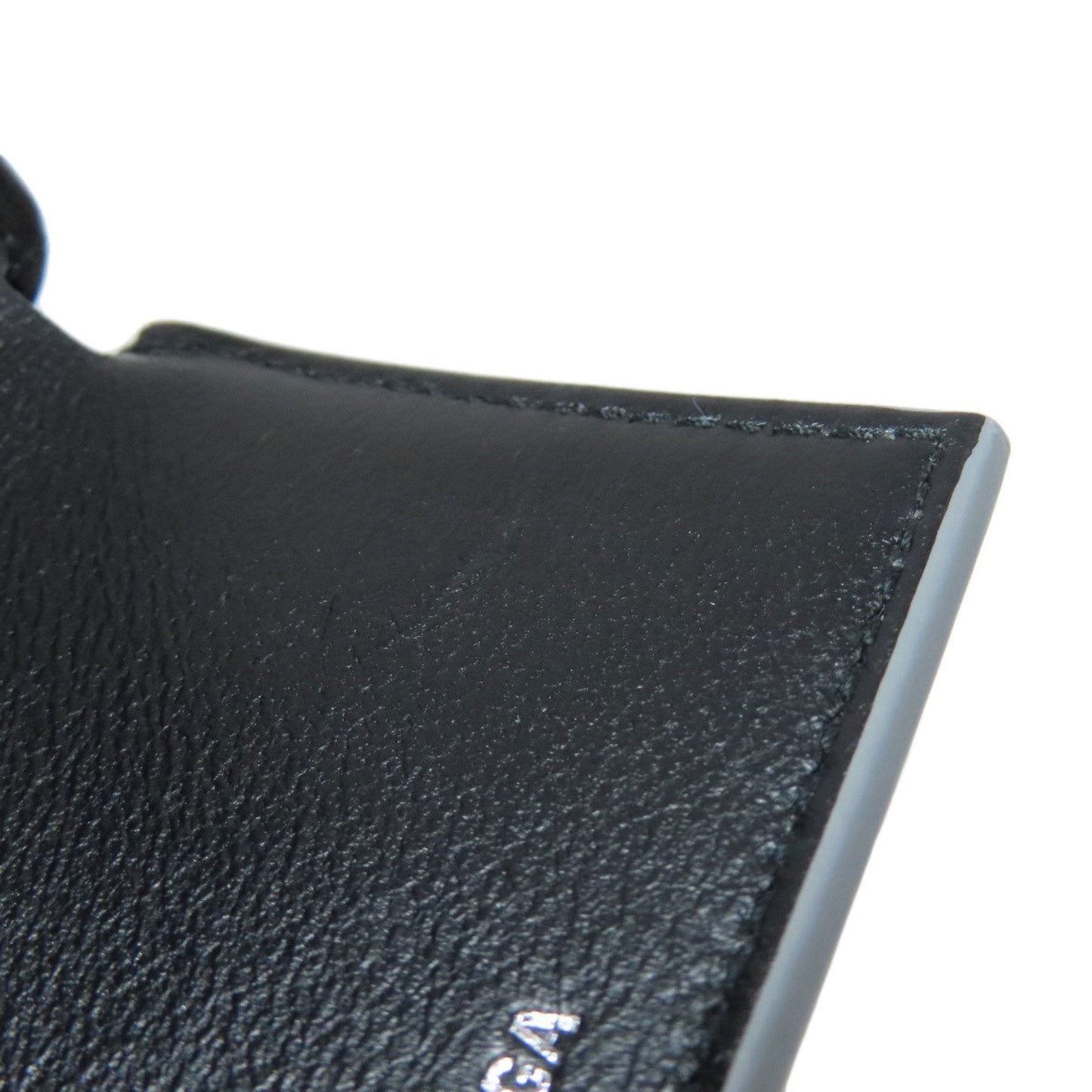 Balenciaga Silver Leather Wallet (Tri-Fold) (Pre-Owned)